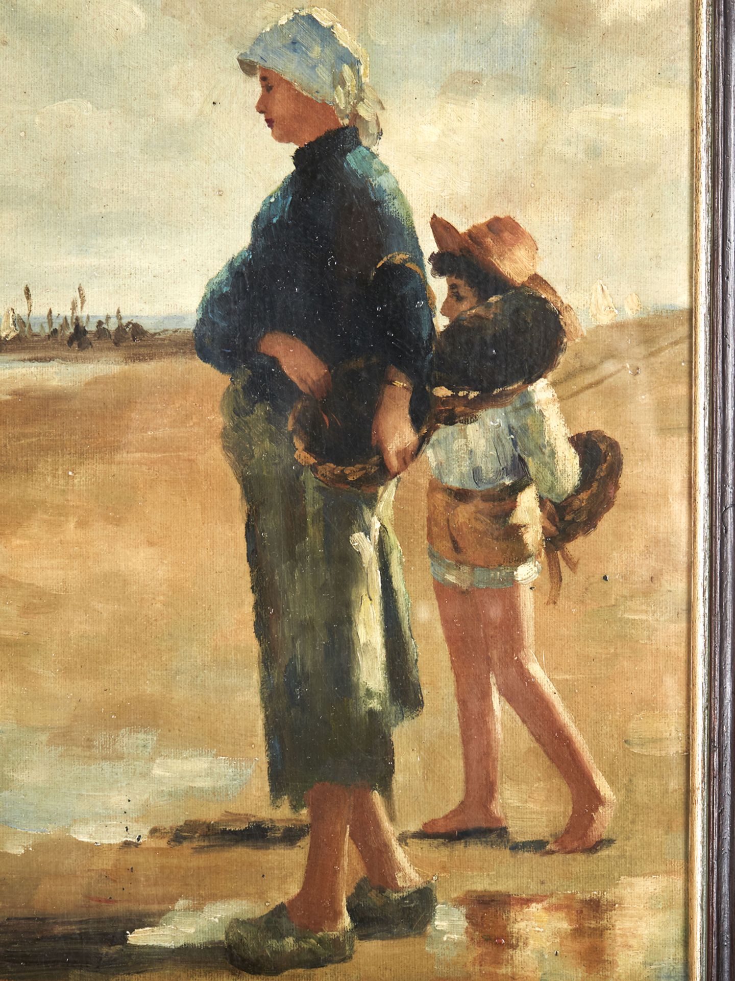 Figure On A Beach, Oil On Board, C.1920 - Image 3 of 5