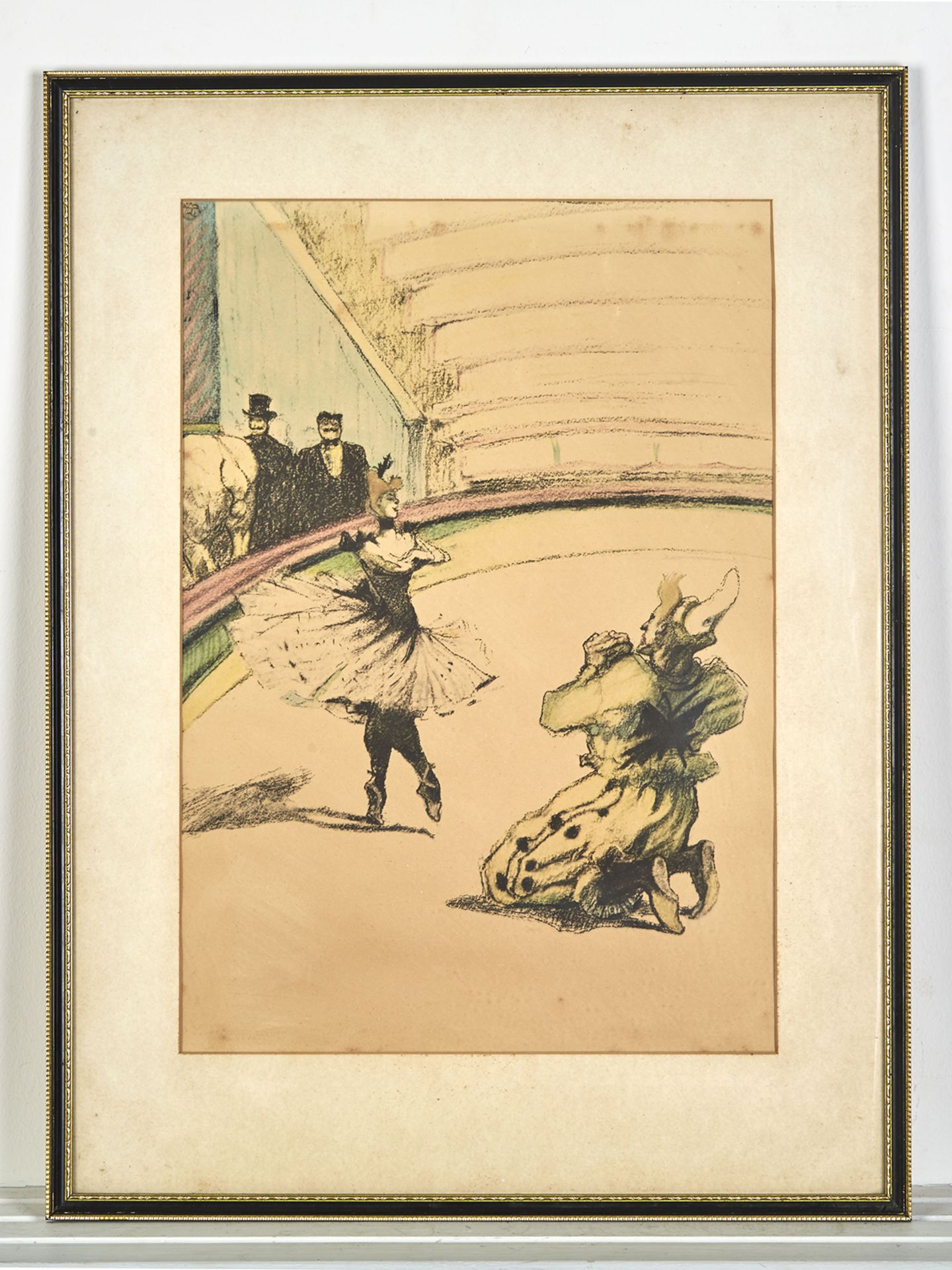 Henri De Toulous Lautrec, 'au Cirque', Print, 20Th C.