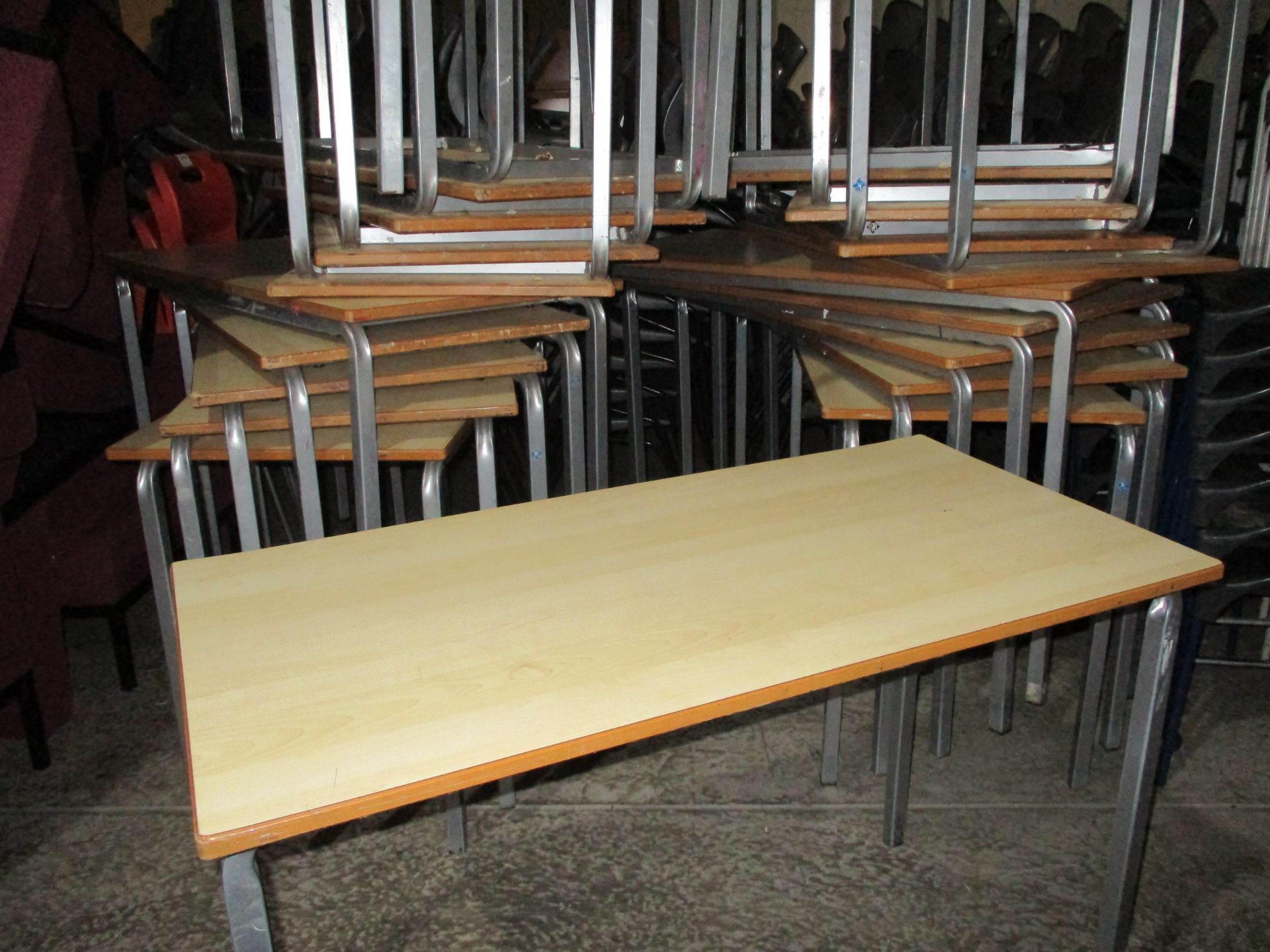 23 X Maple School Tables