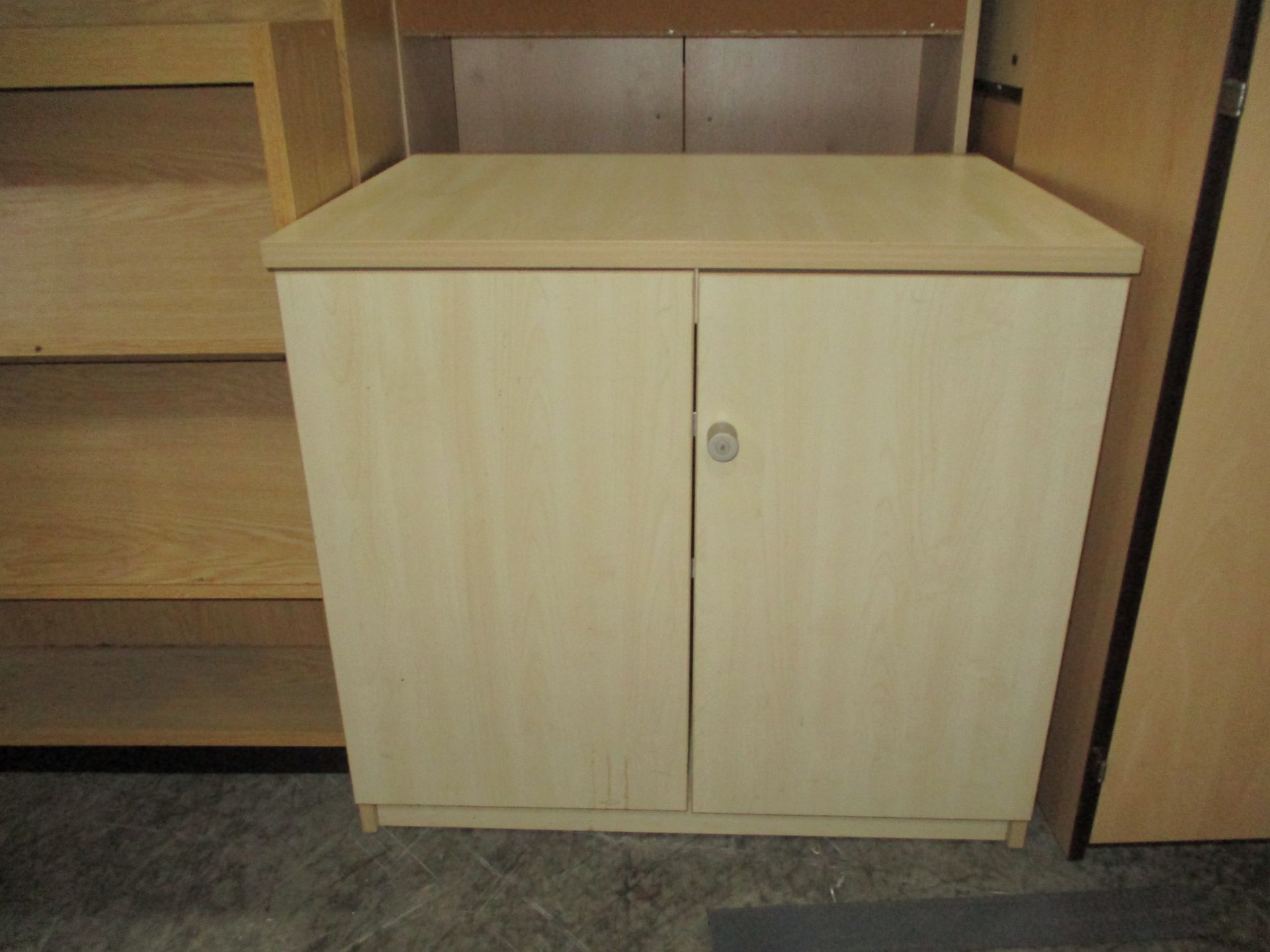 Desk High Storage Cupboard