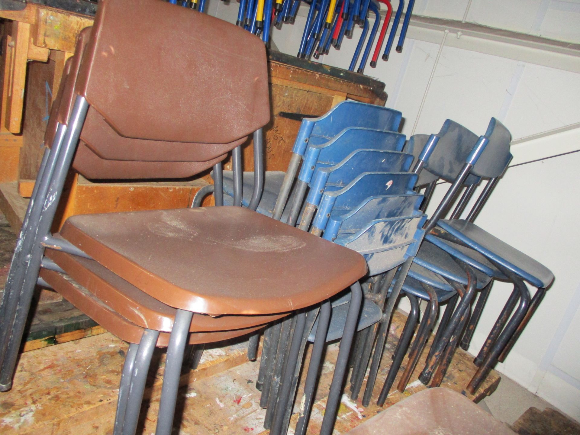 14 X Various Junior School Chairs