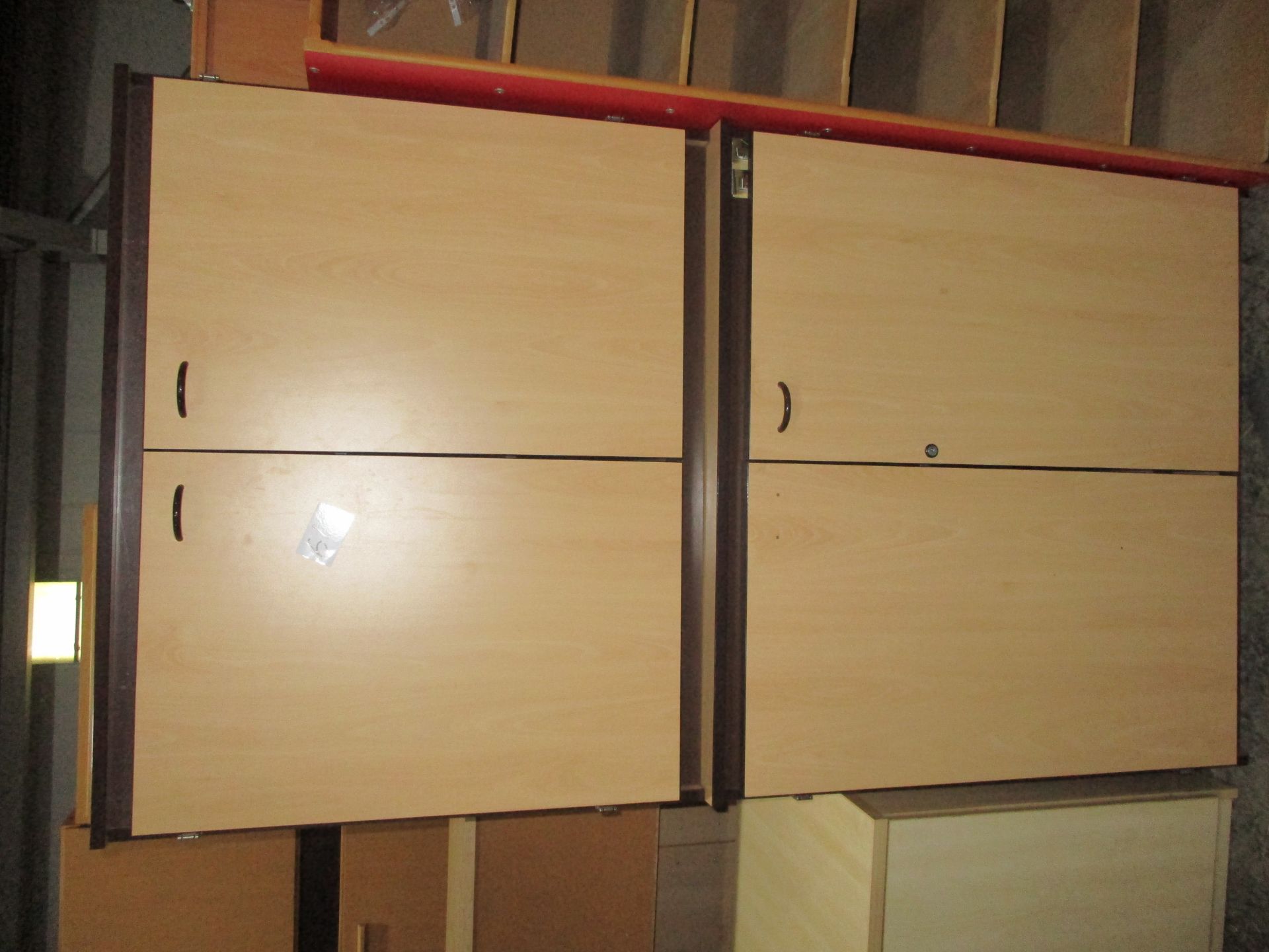 2 X Storage Cupboards