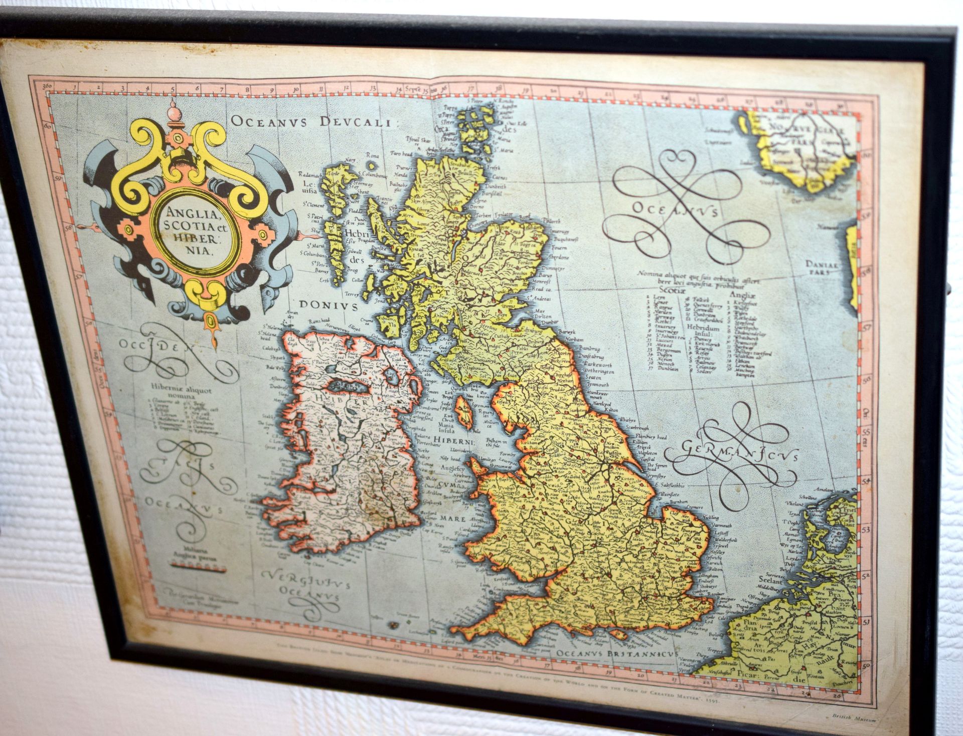 Old Map Of Great Britain NO RESERVE