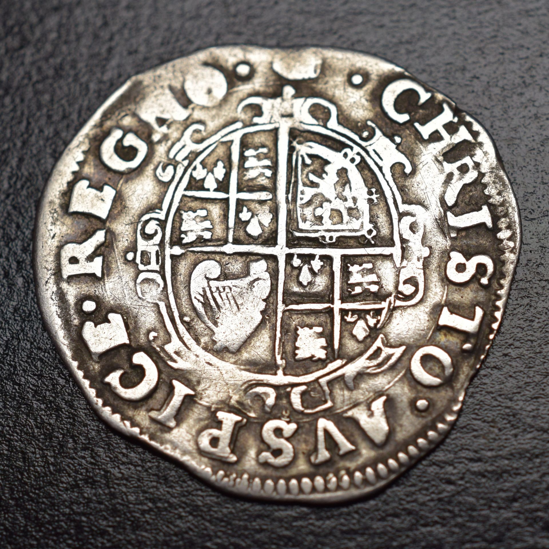 Charles 1st Hammered Silver Sixpence NO RESERVE - Image 3 of 3