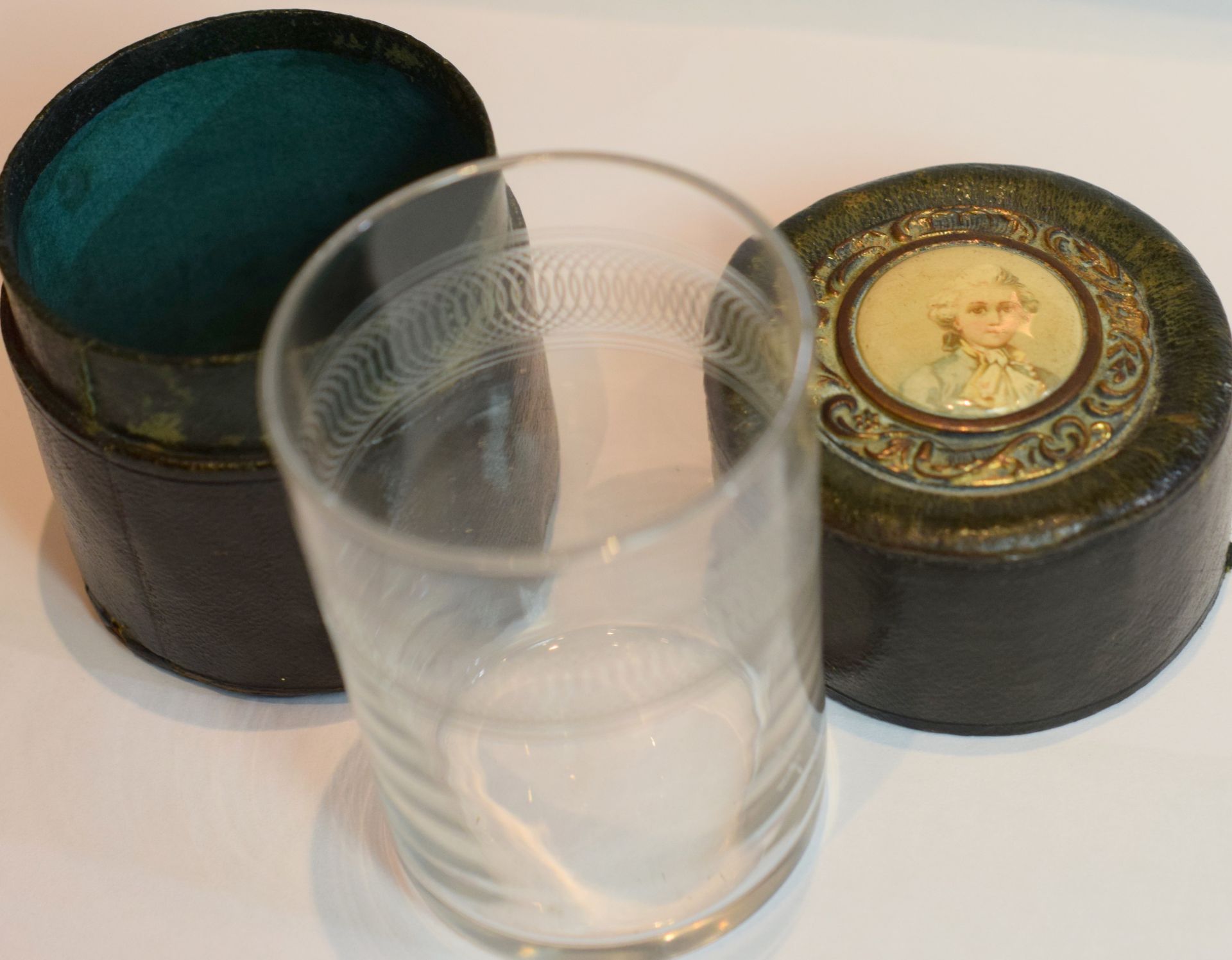 Military Shot Glass In Case Mid 19th Century - Image 4 of 4