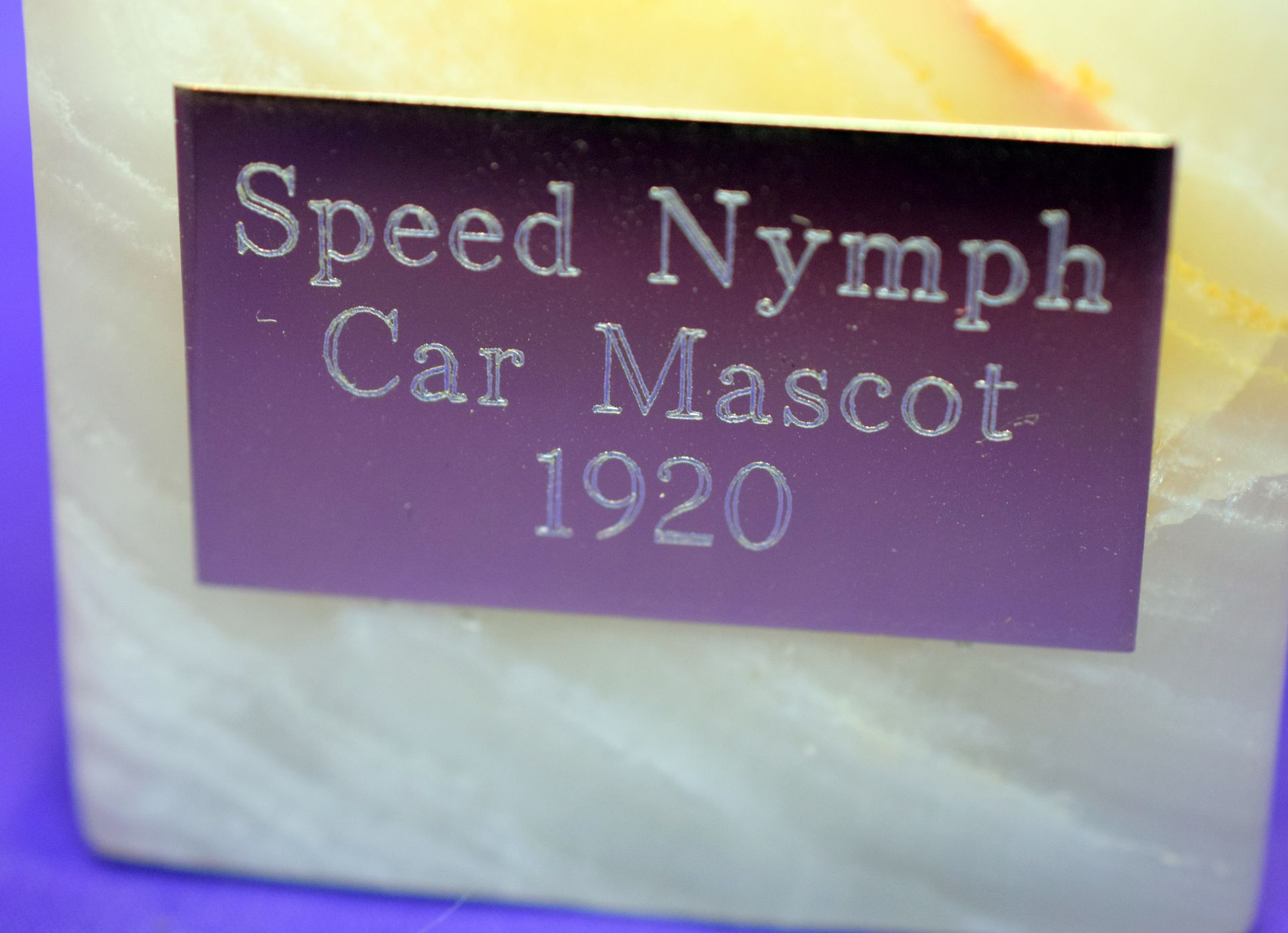 Speed Nymph Bronze Car Mascot - Image 6 of 6