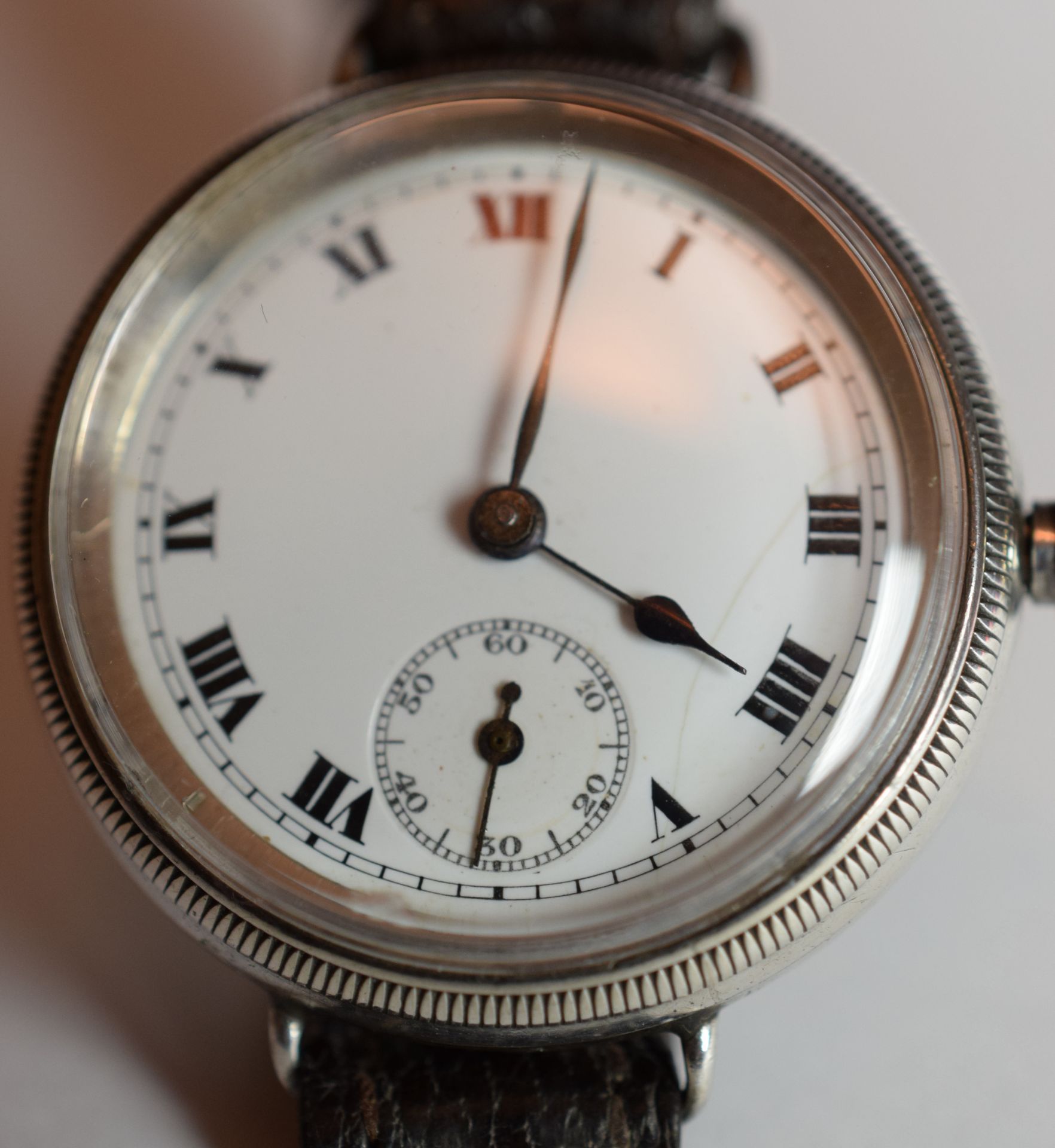 Rare Francois Borgel Silver Case WW1 Trench Watch *** reserve lowered *** - Image 12 of 12