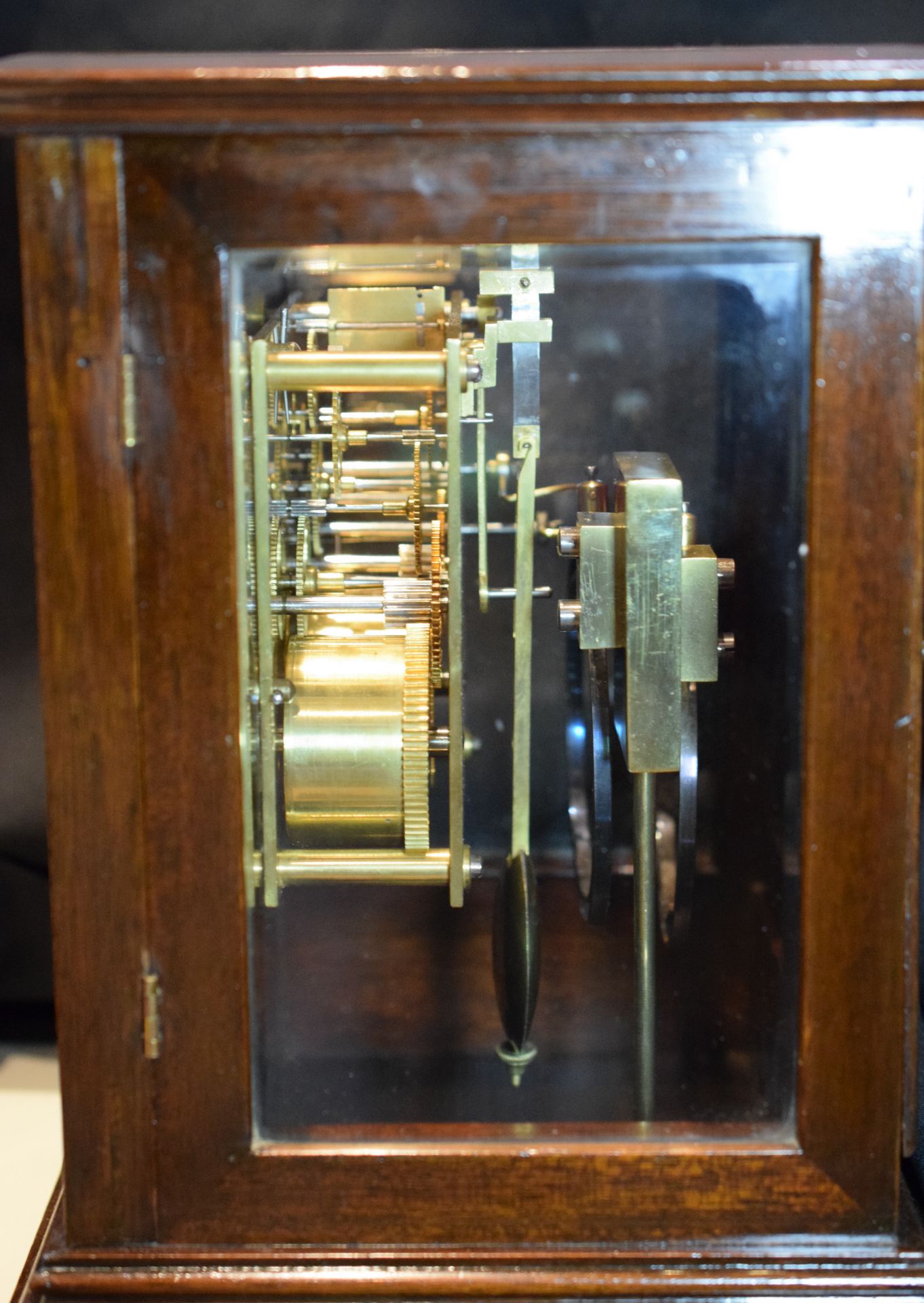 Winterhalder & Hofmeier Mantel Clock With Ting Tang Striking Movement - Image 5 of 9