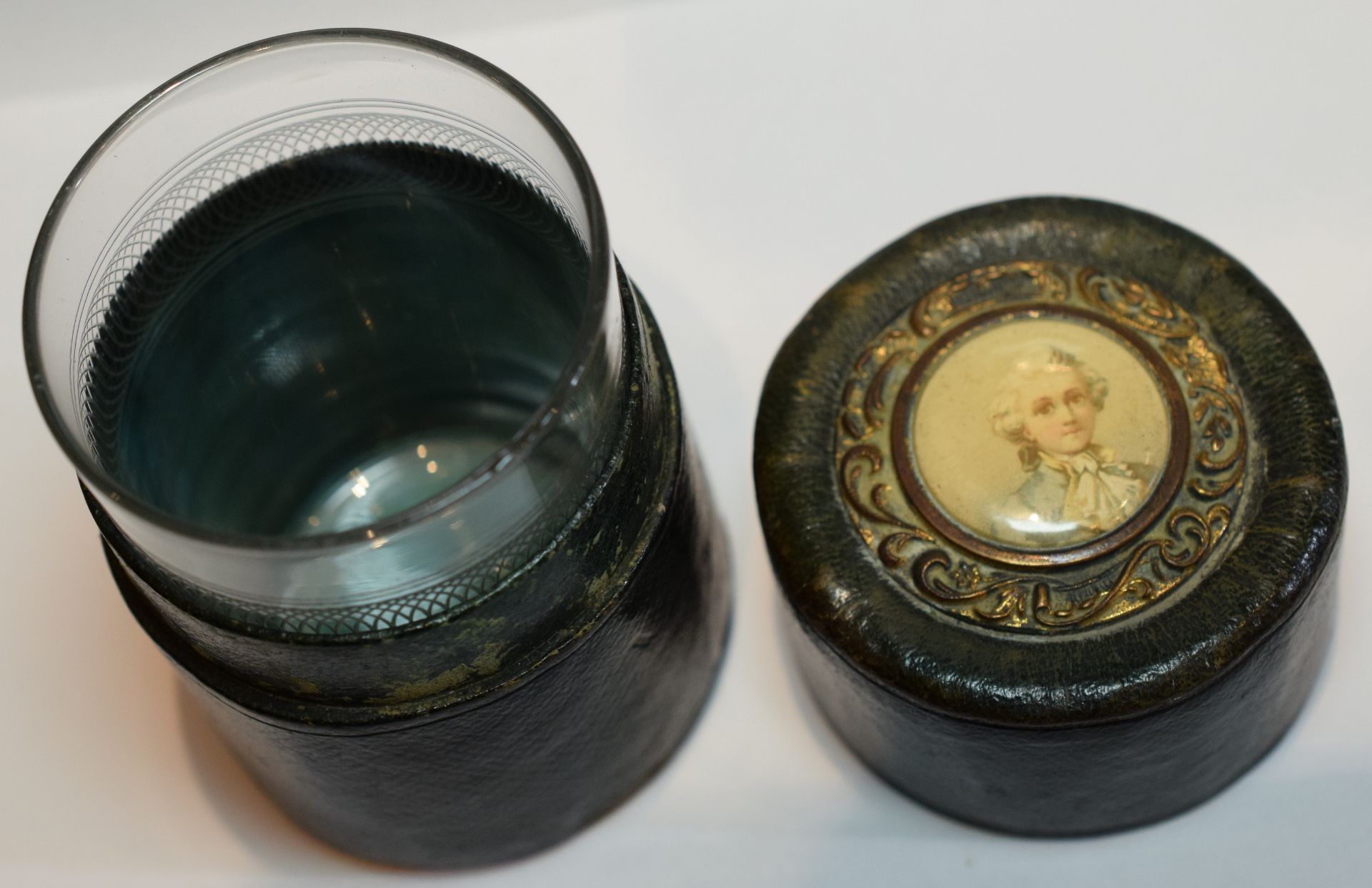 Military Shot Glass In Case Mid 19th Century - Image 3 of 4