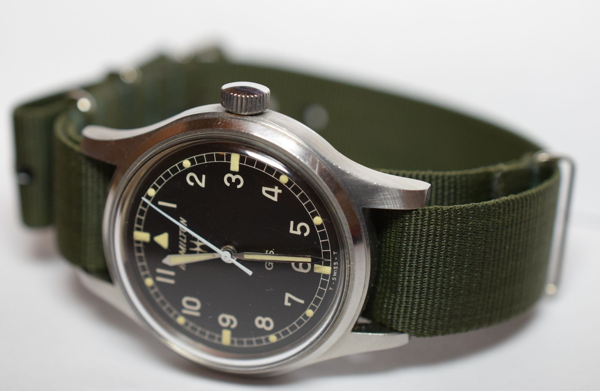 Hamilton GS Tropicalized (GS = General Services) Military Watch - Image 6 of 10