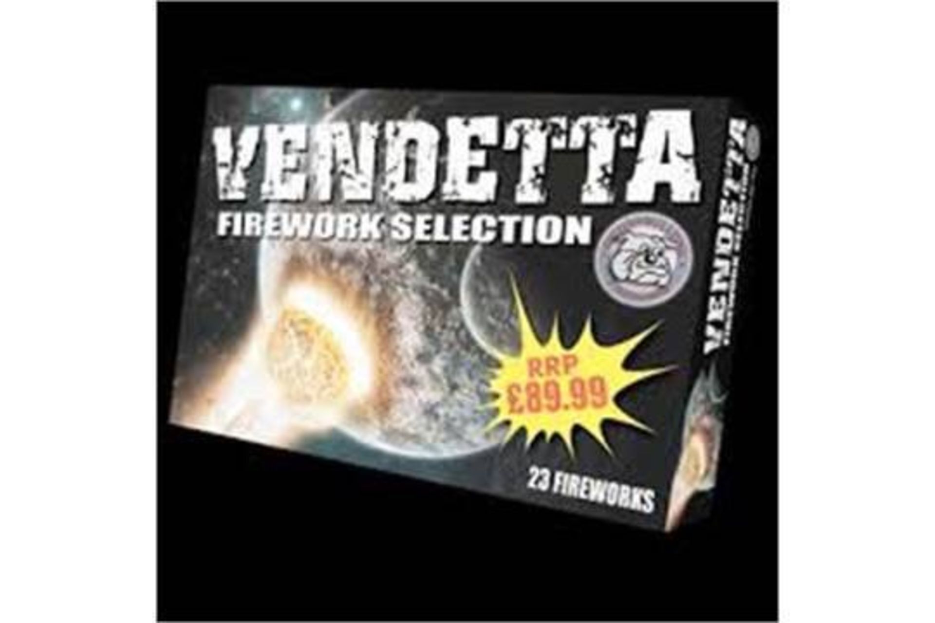 1 x Vendetta 23 Piece Firework selection box. Includes: Repeaters, rockets, fountines and much - Image 2 of 2