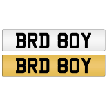 Cherished Vehicle Registration Plate BRD 80Y (BAD BOY)
