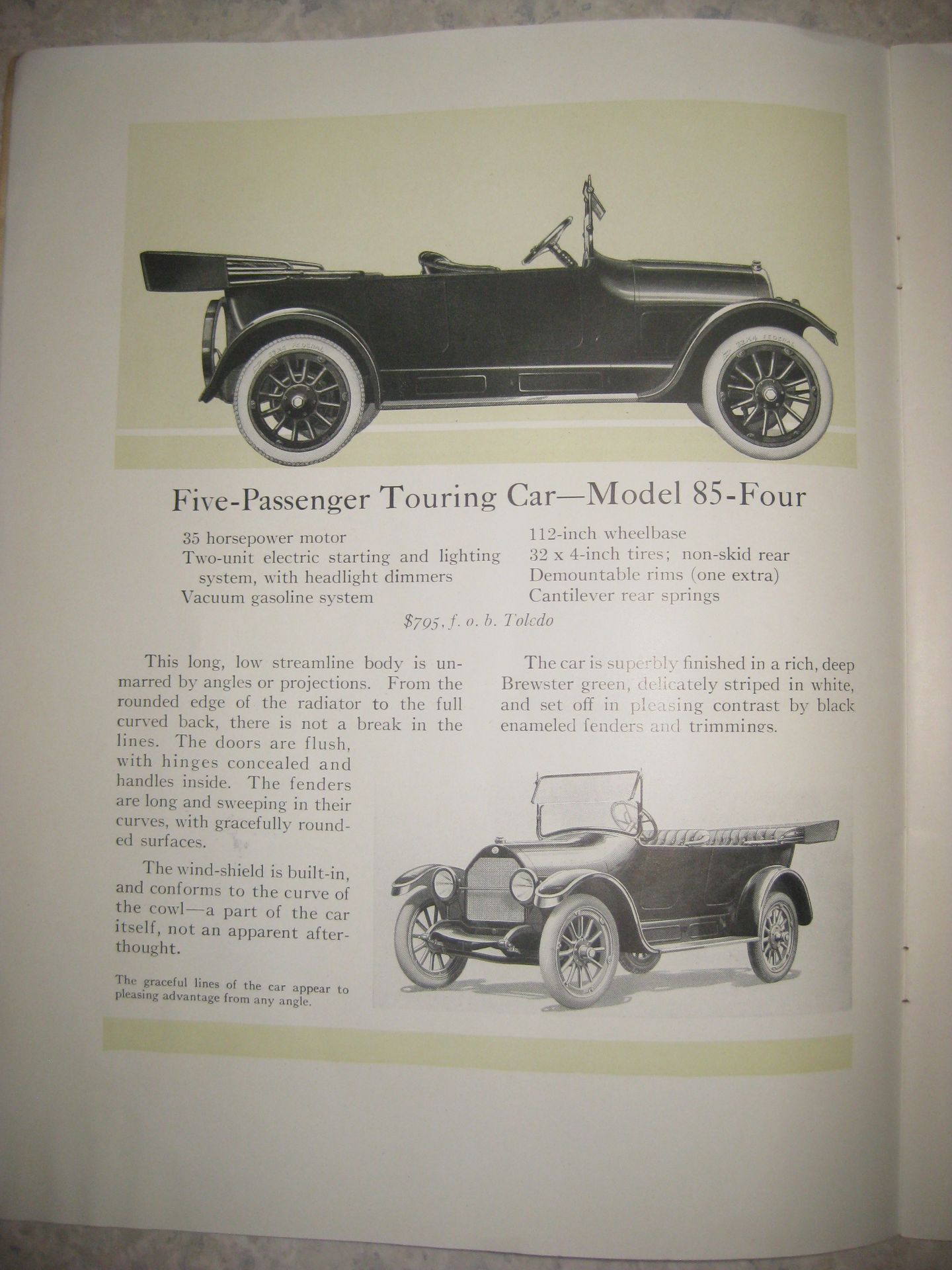 1917 Willys Overland model 85 5 Seat Tourer - Image 22 of 27