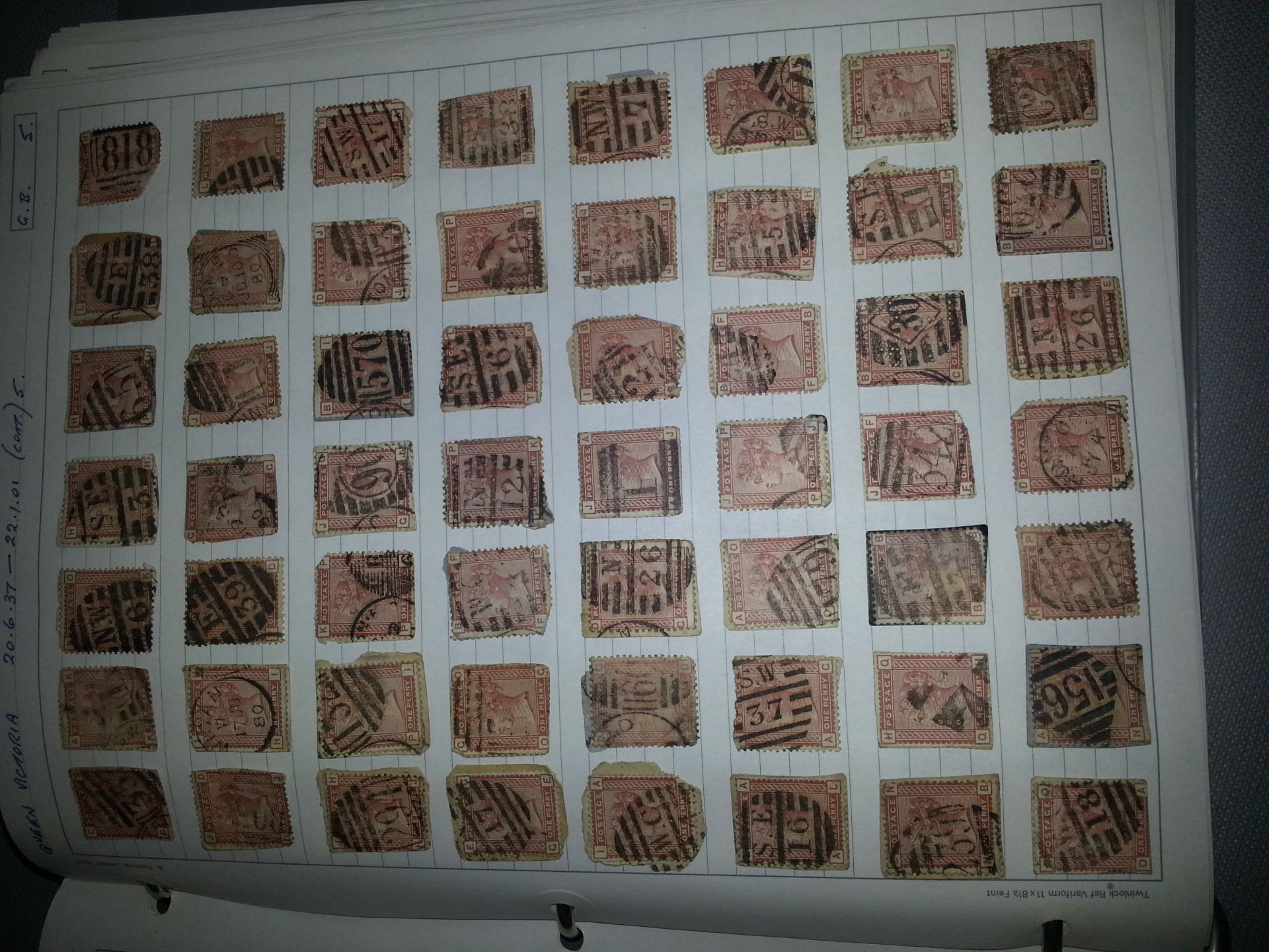 A collection of mostly used Queen Victoria to Queen Elizabeth II stamps including penny reds - Image 5 of 5