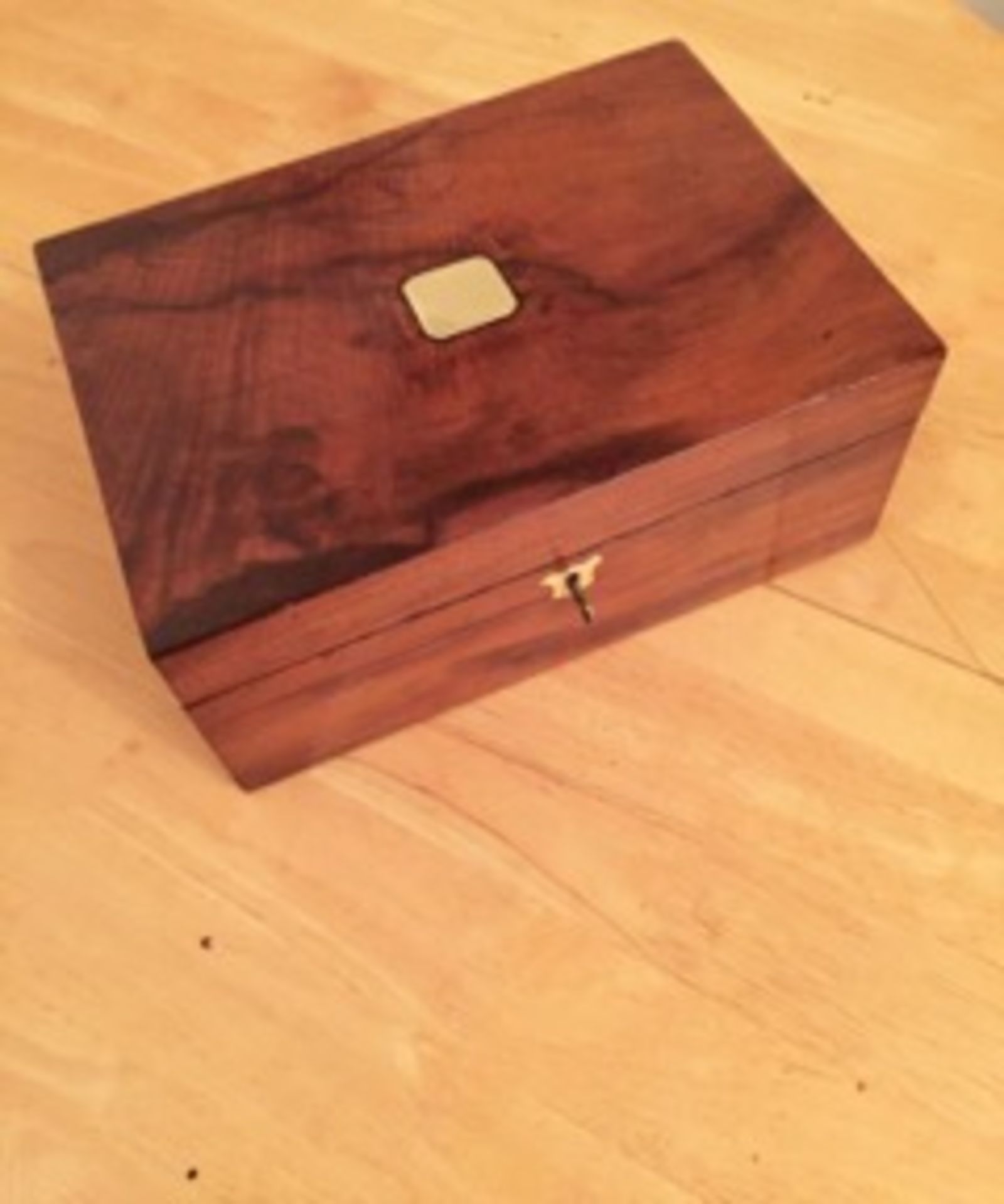 Victorian Walnut Writing Box