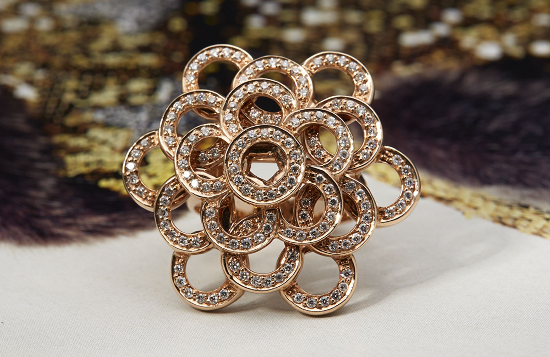 18k Rose Gold 0.73ct Diamond Ring - Image 2 of 5