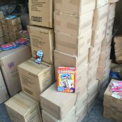 1 x pallet of brand new assorted items. Star Wars, Combat Force, Fireman Sam, Disposable Cameras