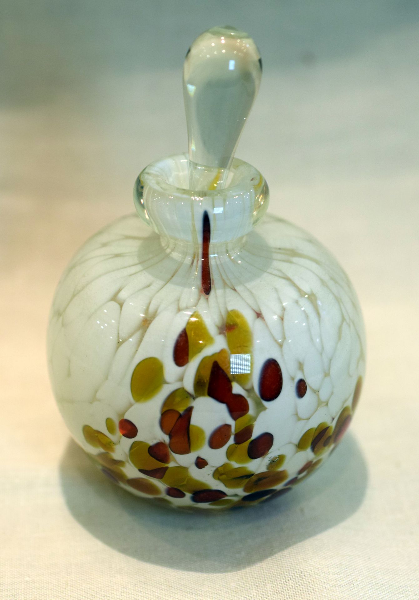 Mdina Signed Scent Bottle With Stopper NO RESERVE
