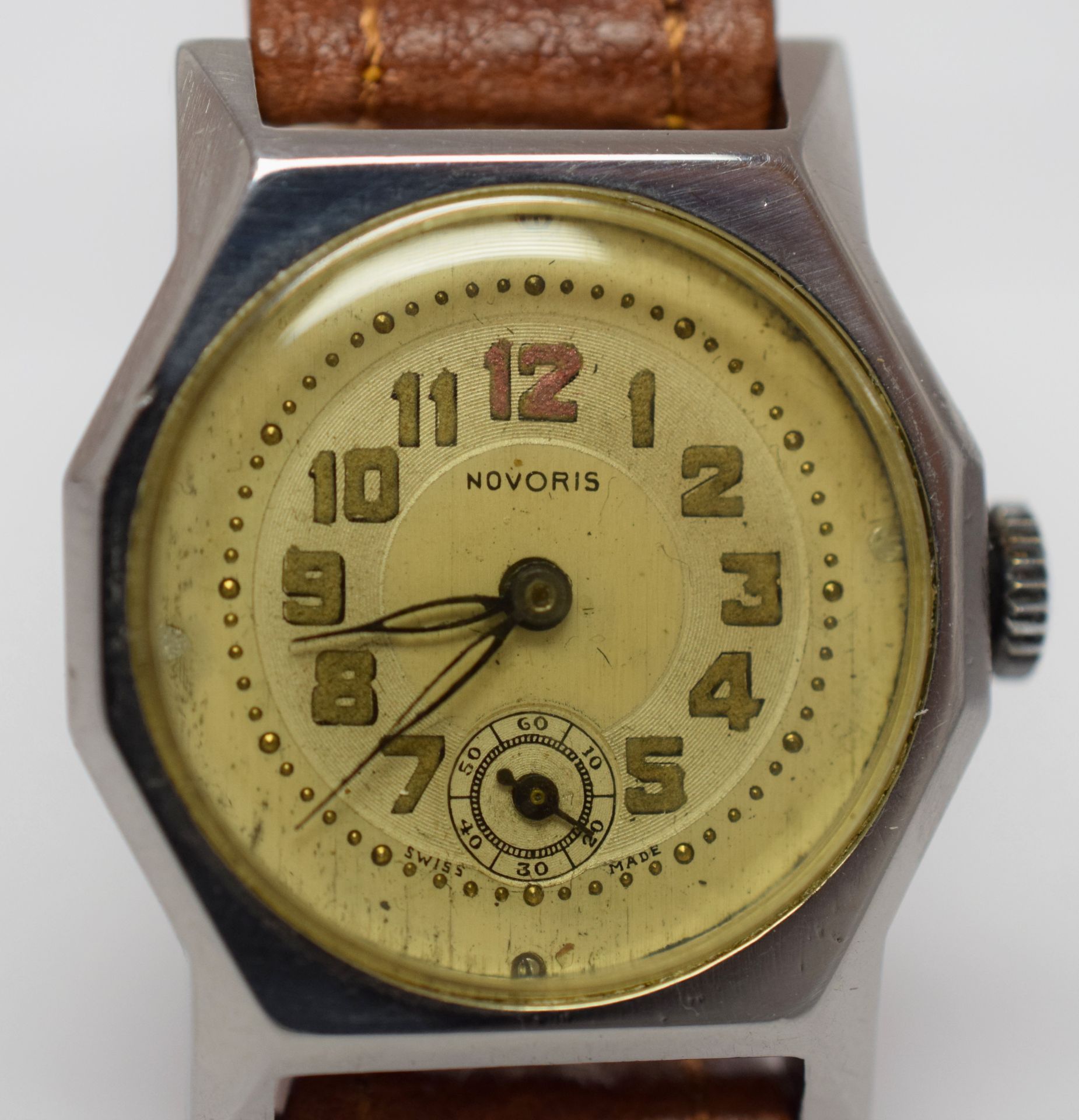 WW2 Era Novoris/Oris Military Style Watch - Image 2 of 7