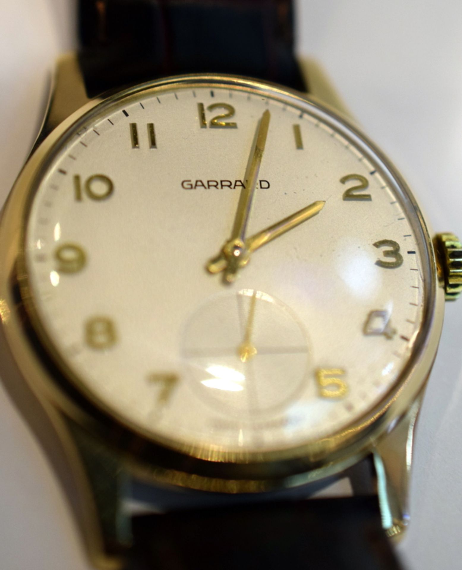 9ct Gold Garrard Gentleman's Manual Wind Watch - Image 8 of 9