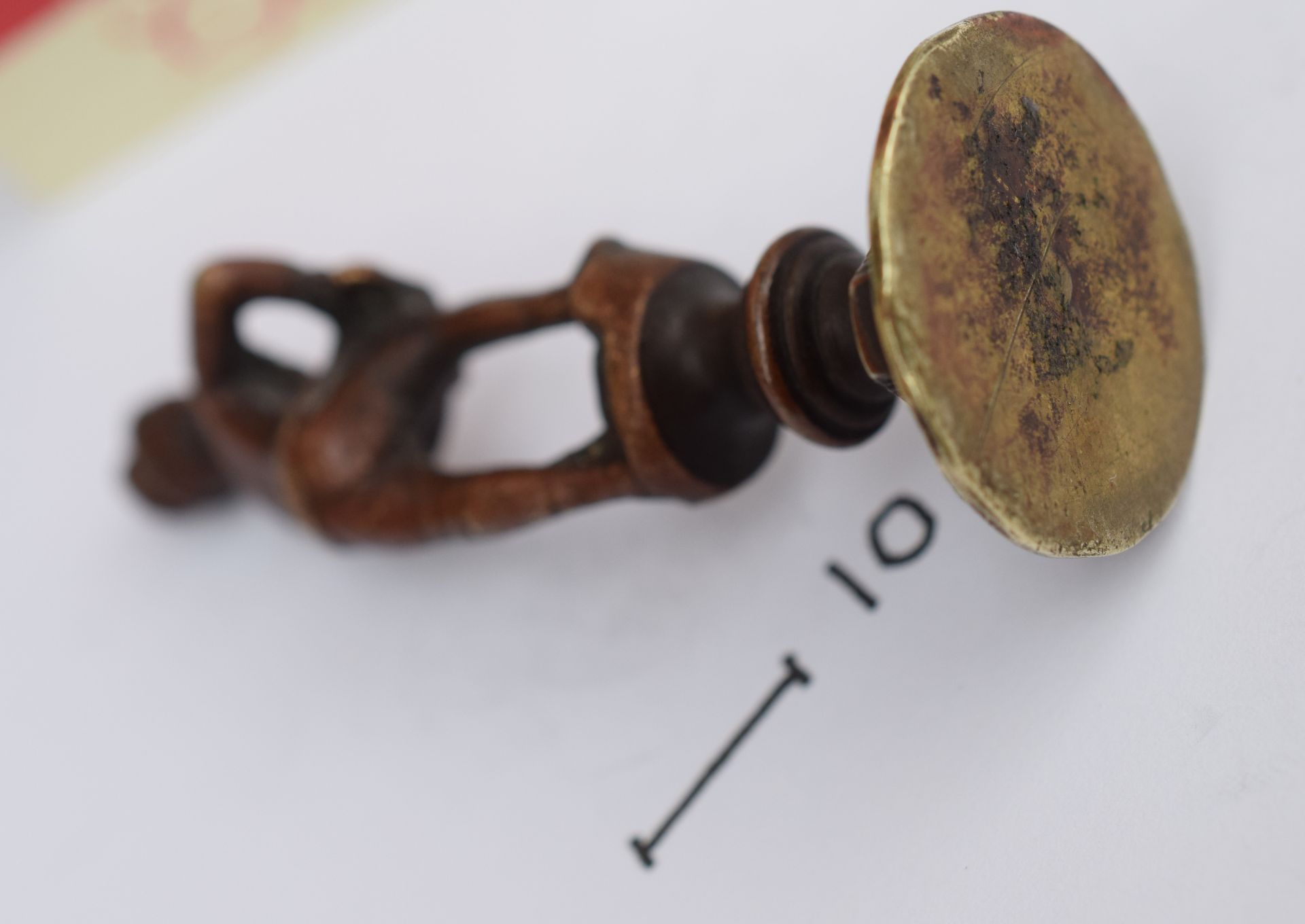 Victorian Bronze Pipe Tamper NO RESERVE - Image 5 of 5