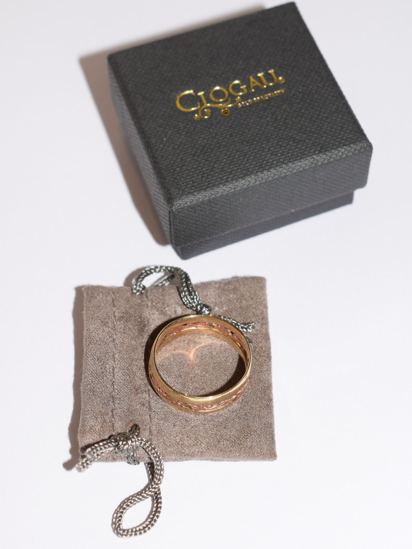 Clogau Two Colour 9ct Gold Ring With Tree Of Life Design - Image 2 of 4