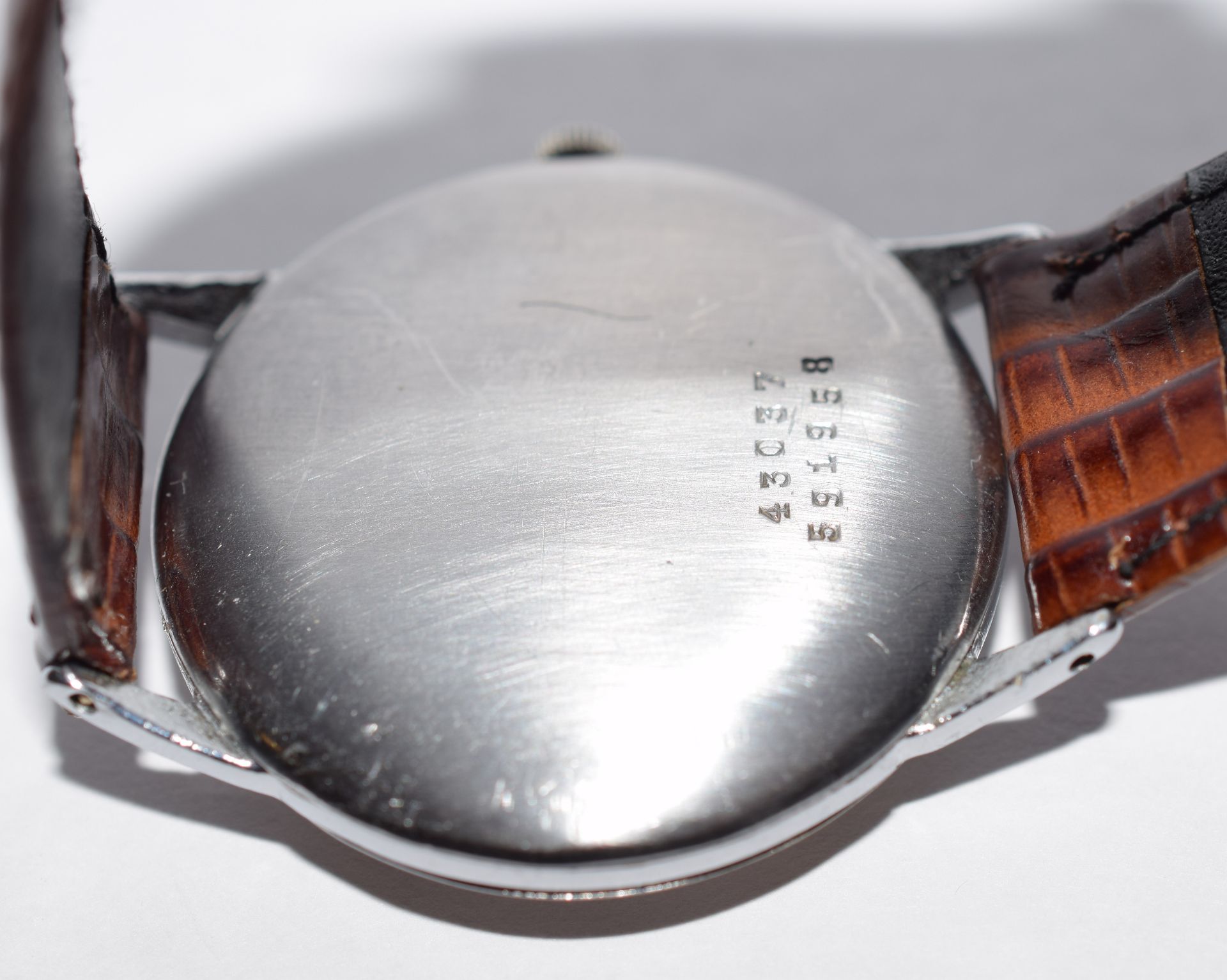 Longines Gentleman's Wristwatch On New Leather Strap - Image 4 of 6