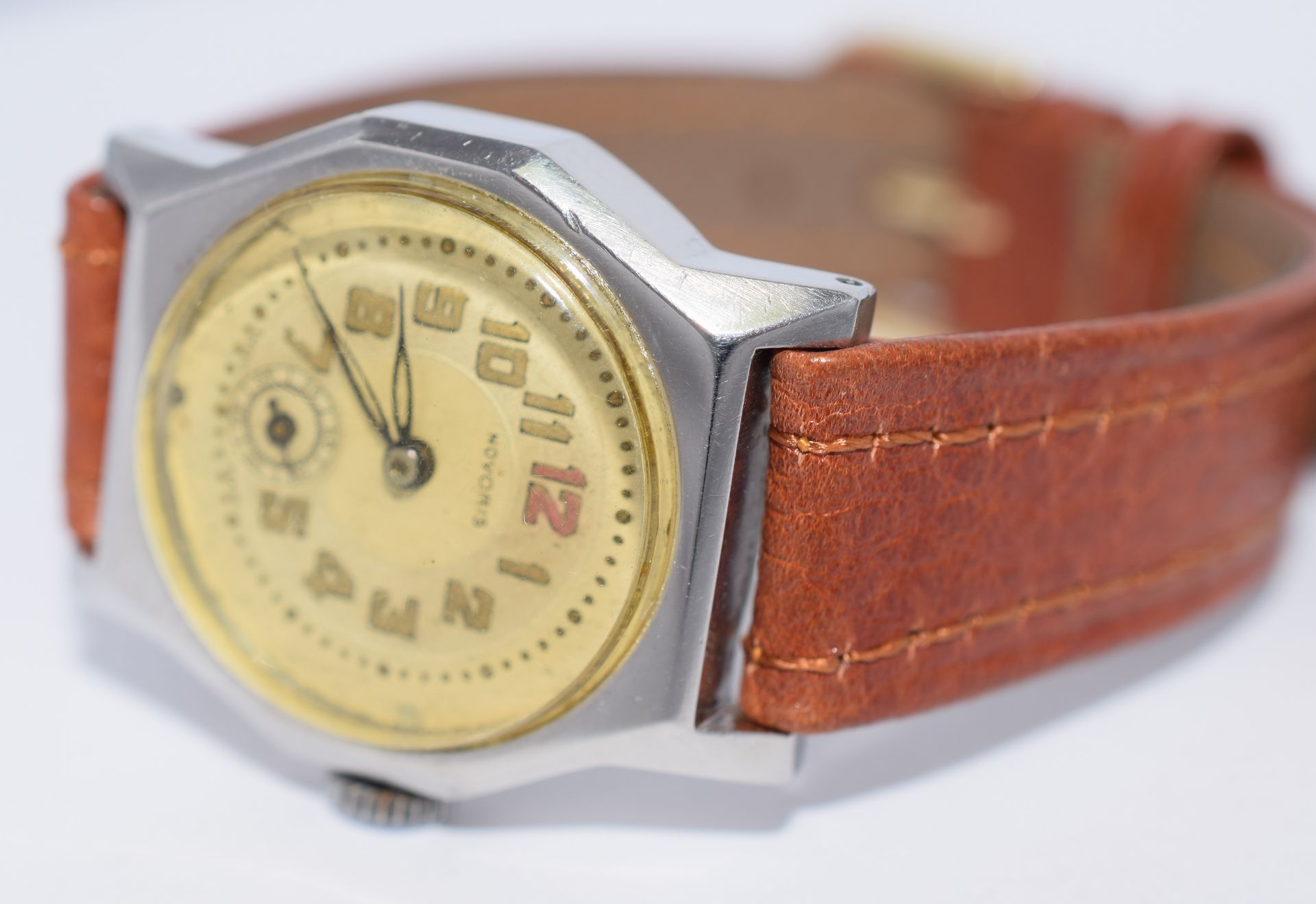 WW2 Era Novoris/Oris Military Style Watch - Image 7 of 7