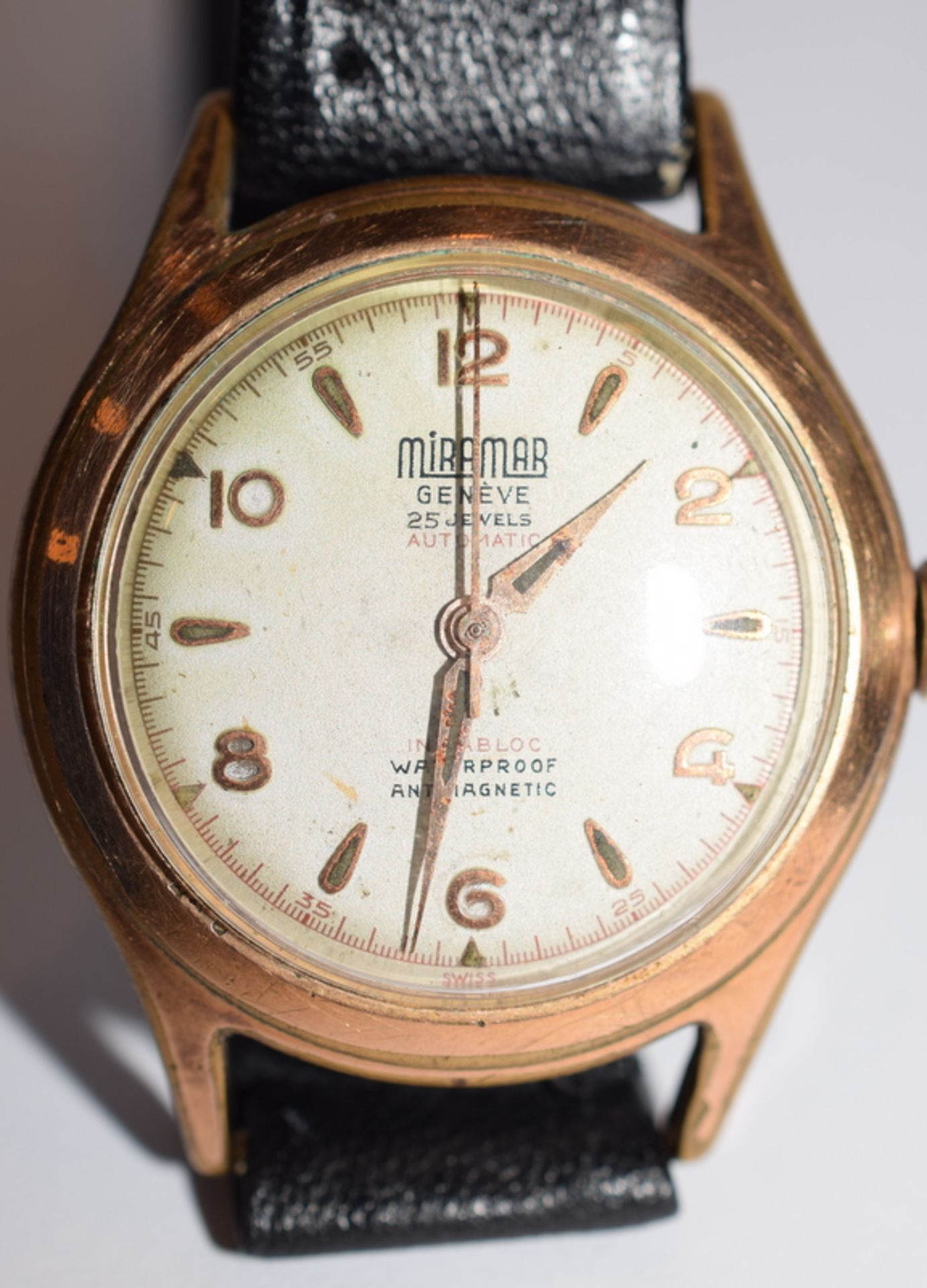 Gentleman's Vintage Miramar Gold Plated Watch NO RESERVE