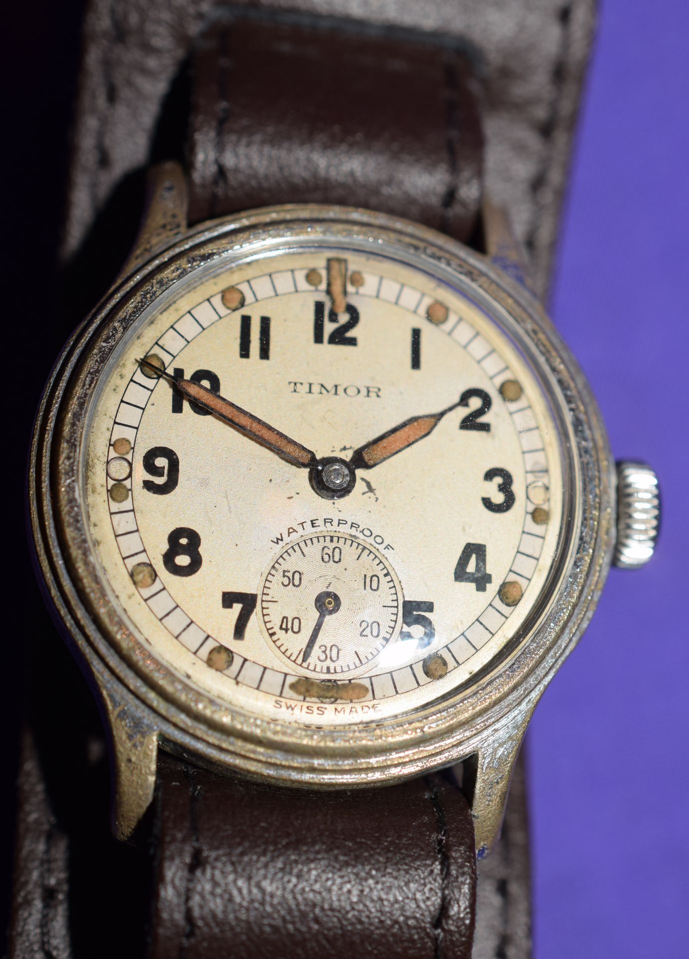 WW2 Era Timor Wristwatch - Image 6 of 6