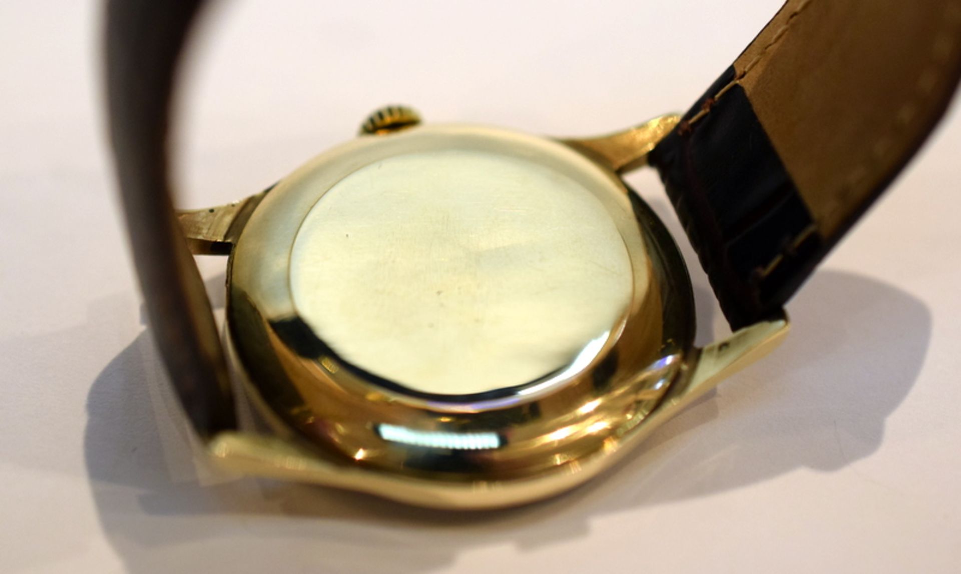 9ct Gold Garrard Gentleman's Manual Wind Watch - Image 5 of 9