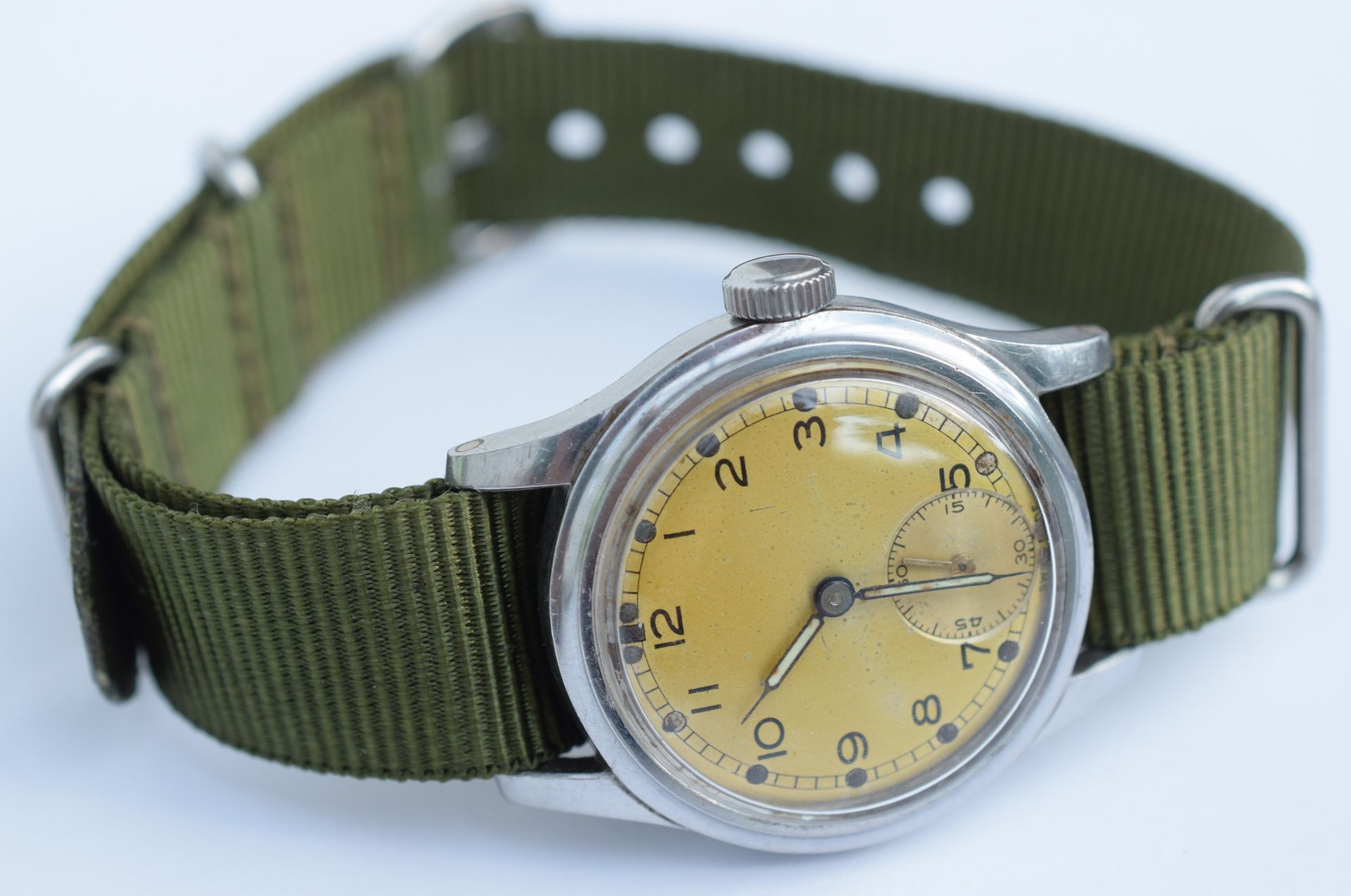 Longines/Record Vintage Military Wristwatch A.T.P. C1938