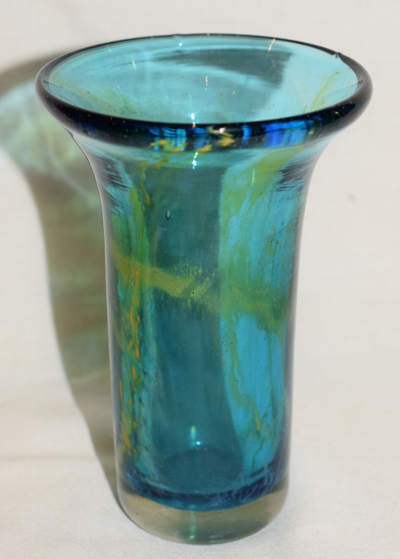 Mdina Signed Phoenician Glass Posy Vase NO RESERVE