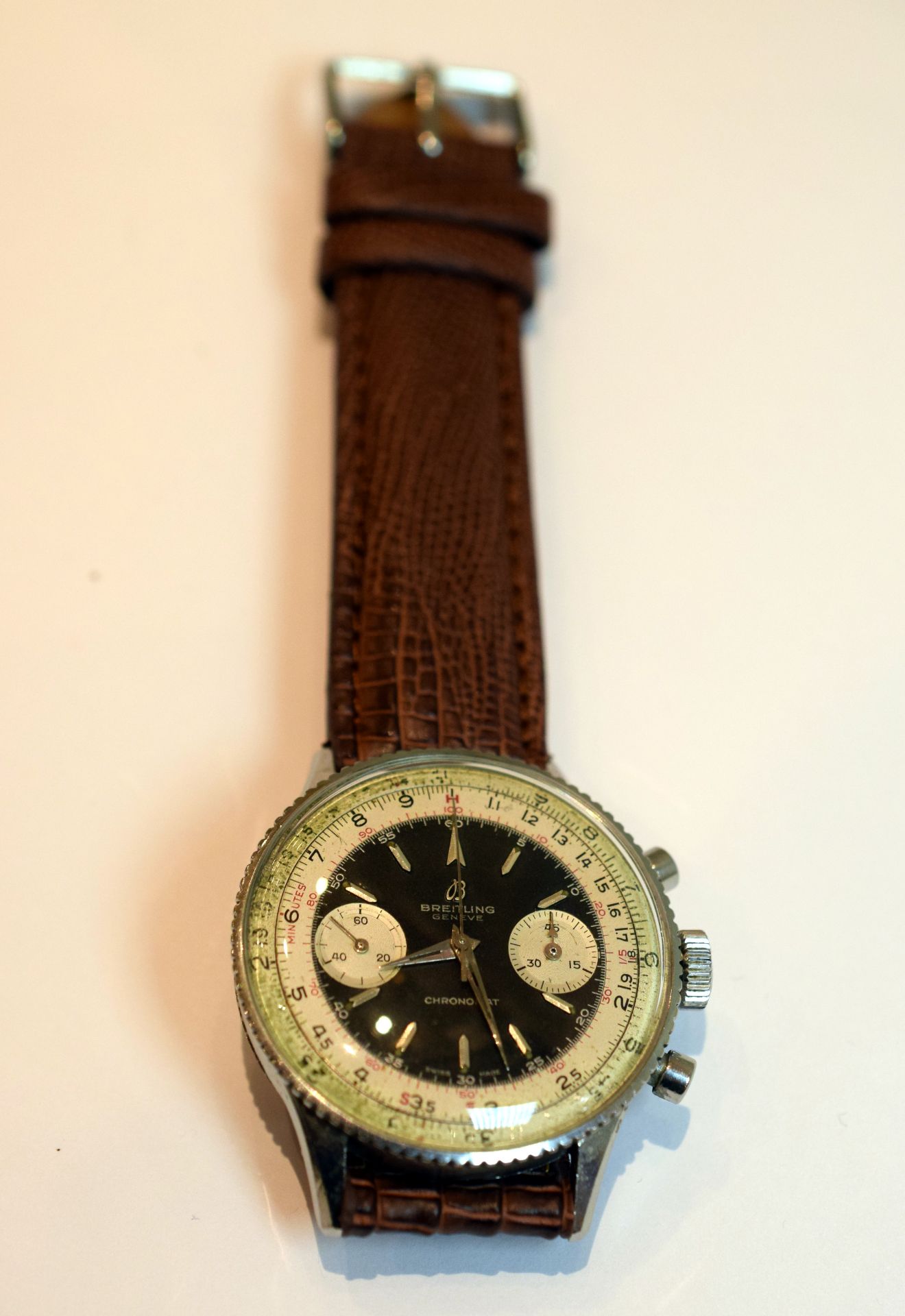 Rare Breitling Geneve Chronomat Chronograph - Image 2 of 7