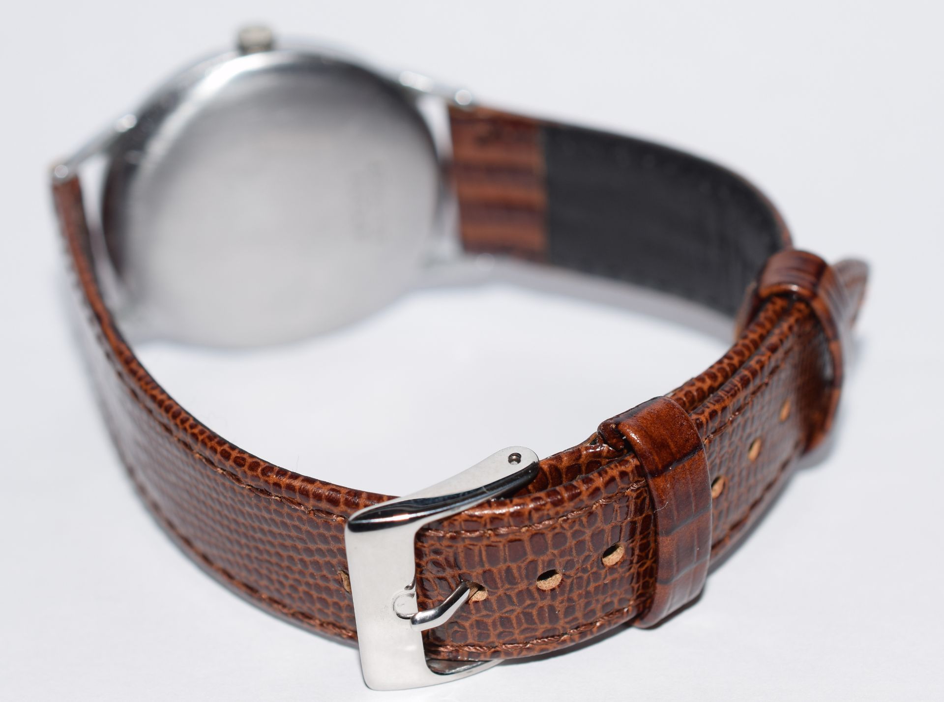 Longines Gentleman's Wristwatch On New Leather Strap - Image 5 of 6