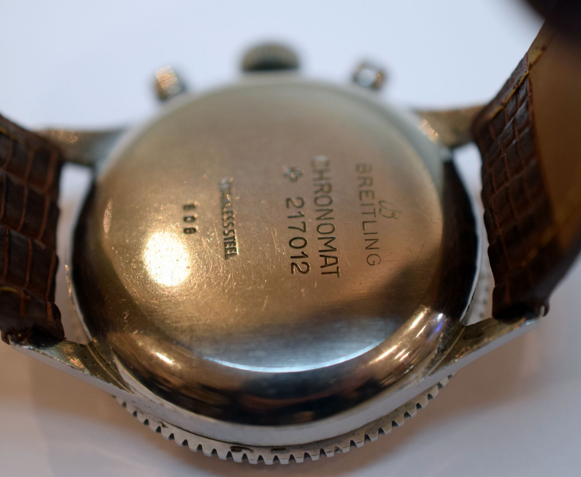 Rare Breitling Geneve Chronomat Chronograph - Image 7 of 7