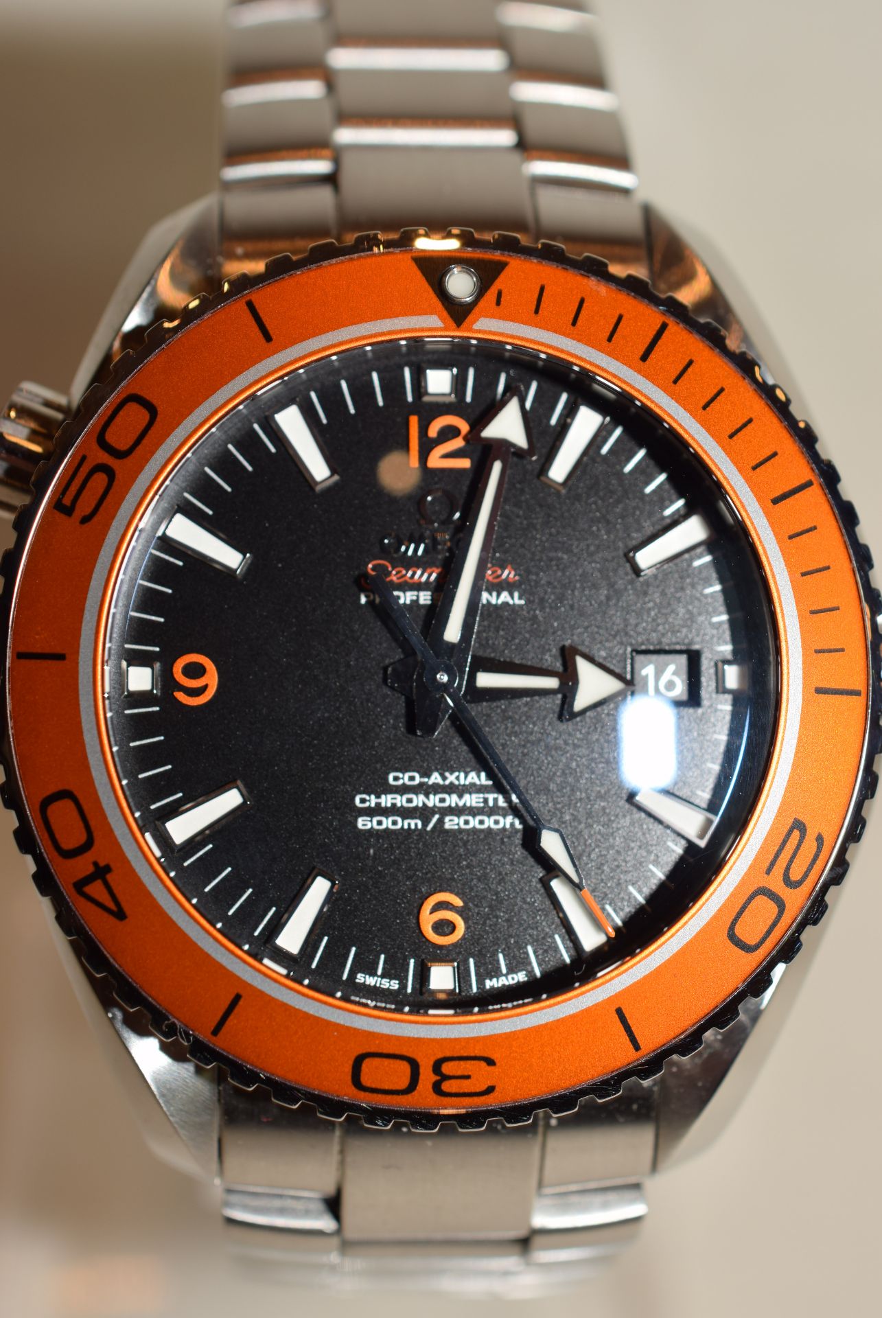 Omega Seamaster Planet Ocean 2014 Only Worn A Few Times - Image 3 of 9