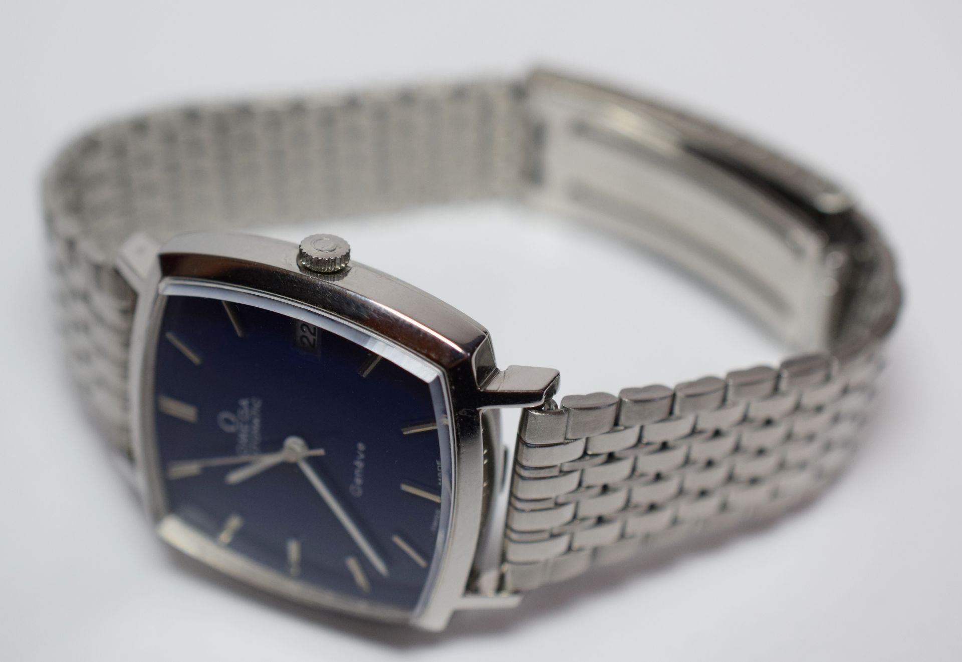 Excellent Omega Geneve c1973 With Stunning Blue Dial - Image 3 of 7