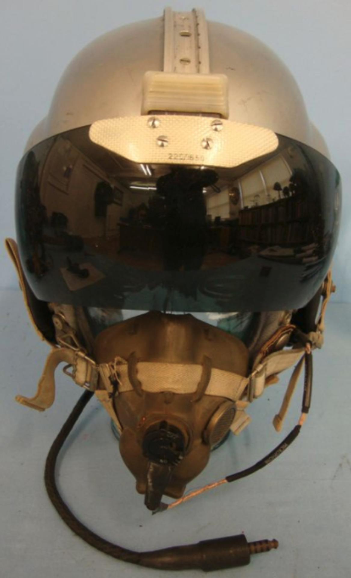British RAF Bone Dome MK1A ‘Fast Jet’ Pilot's Helmet System, With G Type Cloth Helmet Liner (Wired)