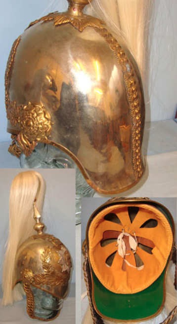 SUPERB, Post 1952 British Queen Elizabeth II Household Cavalry 'Life Guards' Troopers Helmet - Image 3 of 3