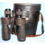 WW2, Nazi German 7 X 50 Magnification, Kriegsmarine Binoculars By 'beh' Ernst Leitz, Wetzlar