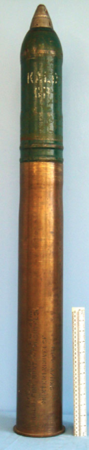 INERT Unfired WW2 Kriegsmarine 105mm Illumination Round