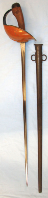 WW1 1915, 1908 Pattern British Heavy Cavalry Troopers Sword By Wilkinson Post WW1 Issue - Image 2 of 3