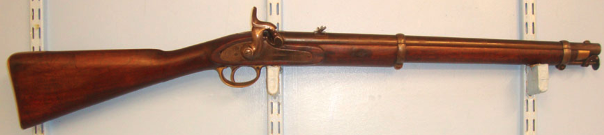 British Cavalry Officer’s Private Purchase .600” Cal, Percussion Carbine With Saddle Bar & Ring