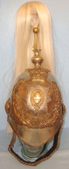 SUPERB, Post 1952 British Queen Elizabeth II Household Cavalry 'Life Guards' Troopers Helmet