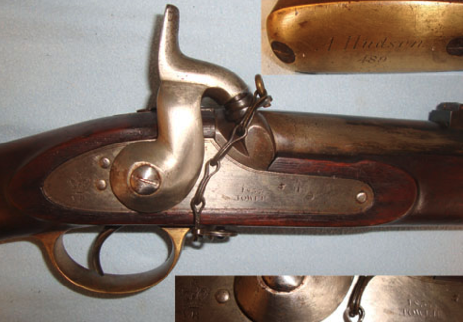 MINT, 1857 Dated 1853 Pattern, British Enfield Tower .577 Calibre Percussion Artillery Carbine - Image 3 of 3