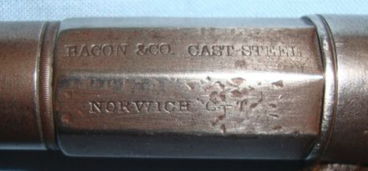 American Civil War Era Cast Steel .34" Calibre Under Hammer Percussion Pistol - Image 3 of 3