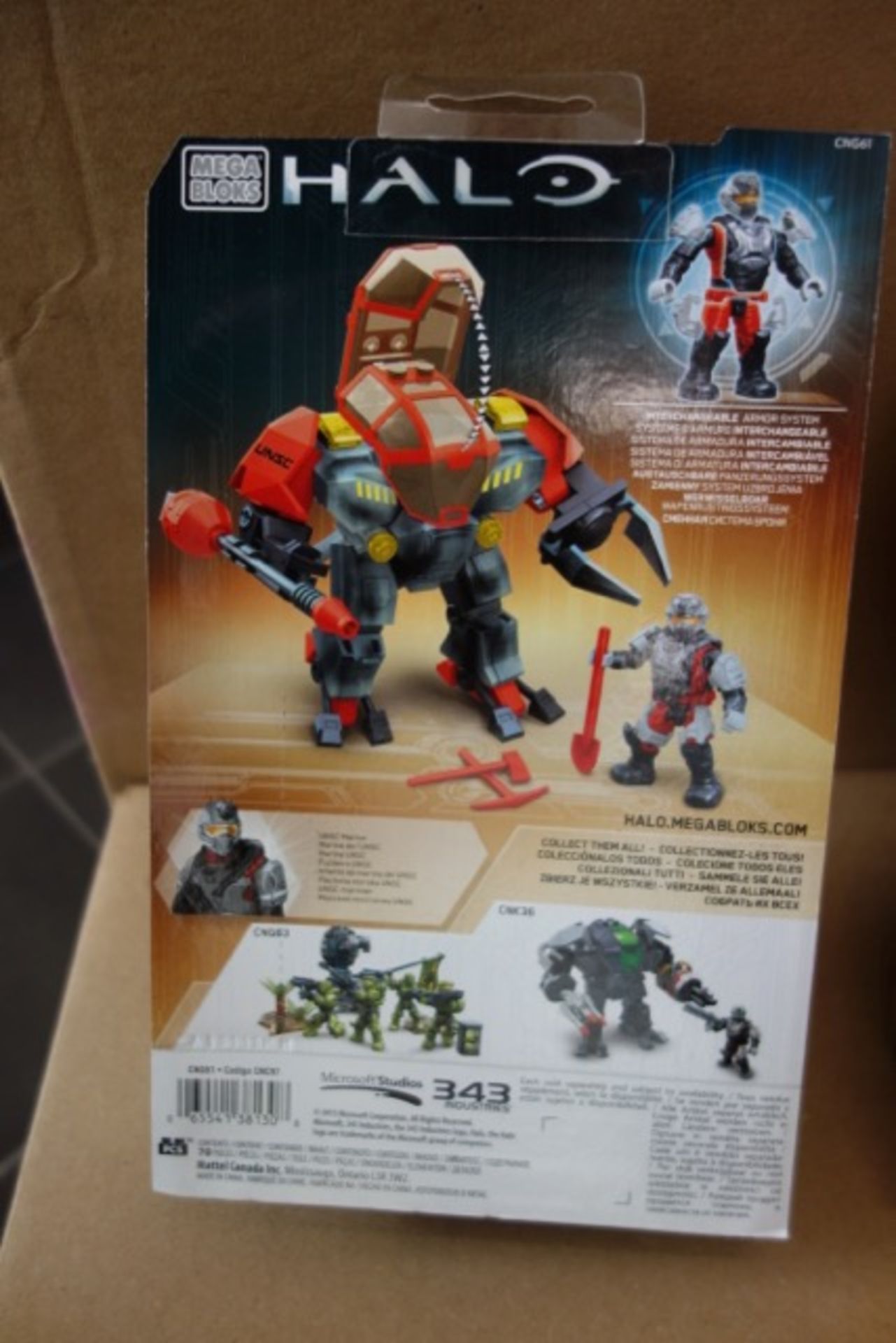 20 x Brand New Mega Bloks Halo Cyclops - Includes a mix of: Damage control cyclops, Flood infected - Image 5 of 7