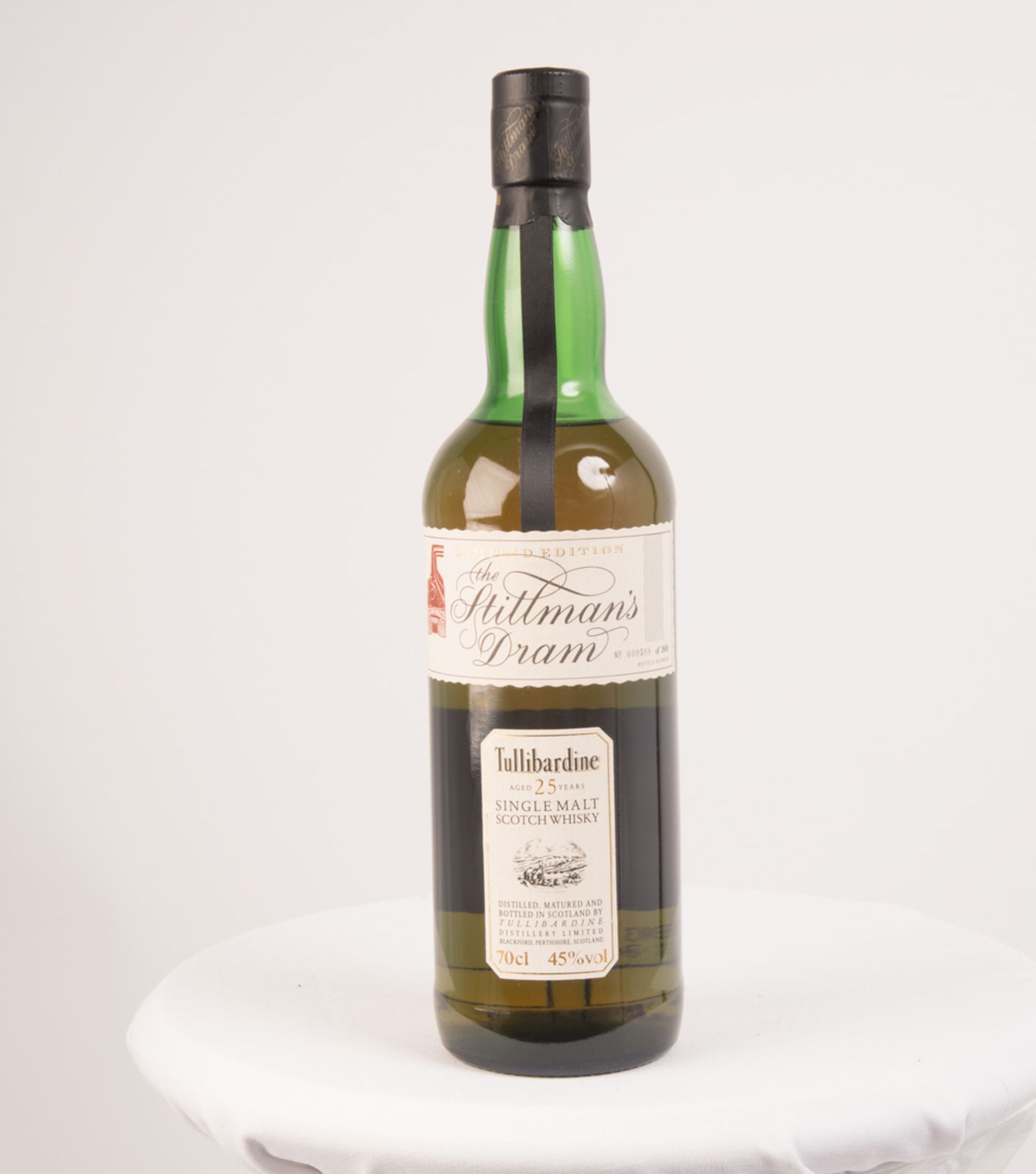 TULLIBARDINE 25 YO. Limited edition. The Stillman's Dram has been bottled and selected as part of