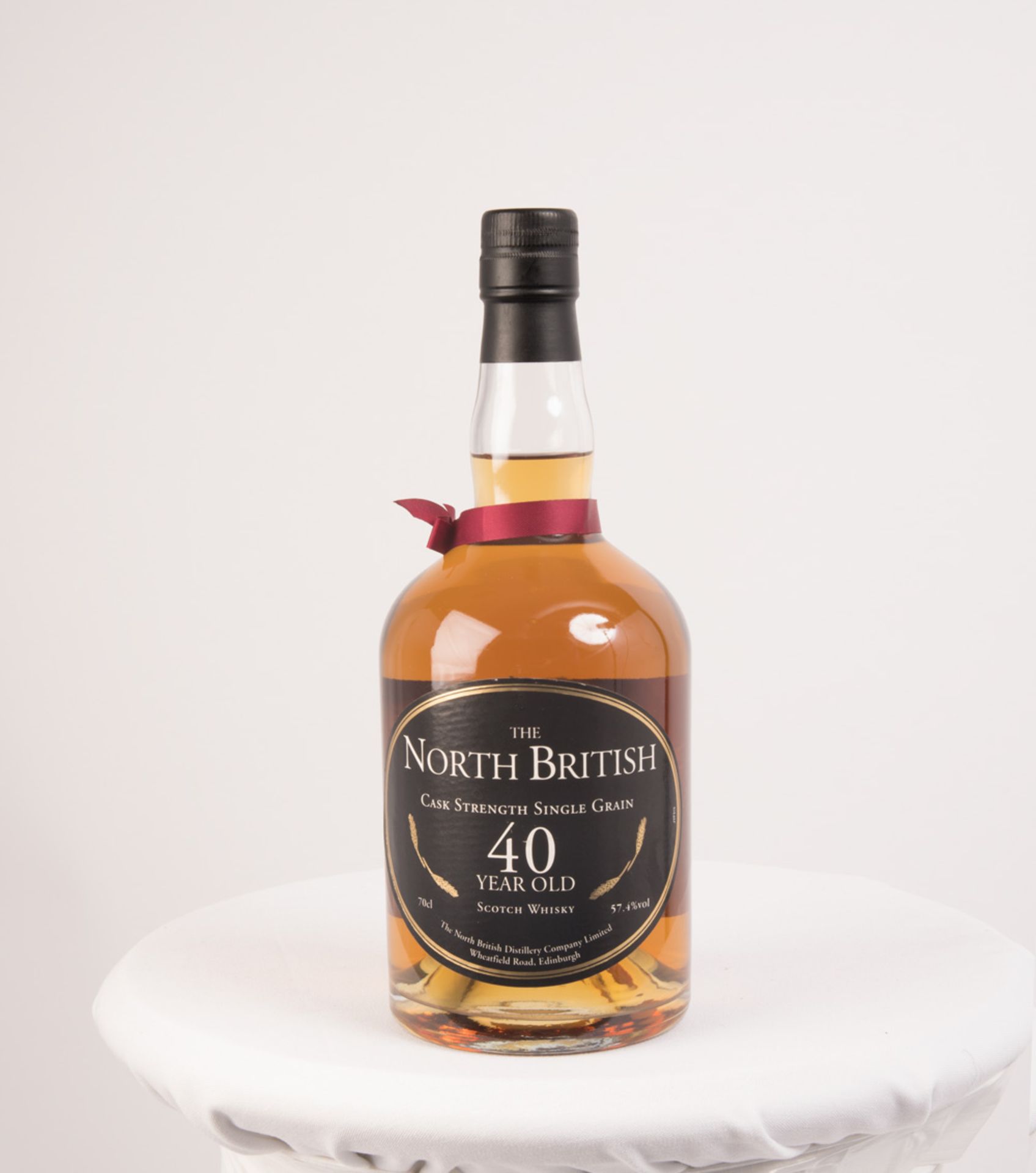 THE NORTH BRITISH 40YO - CASK STRENGTH SINGLE GRAIN Single Grain Scotch Whisky. The North British